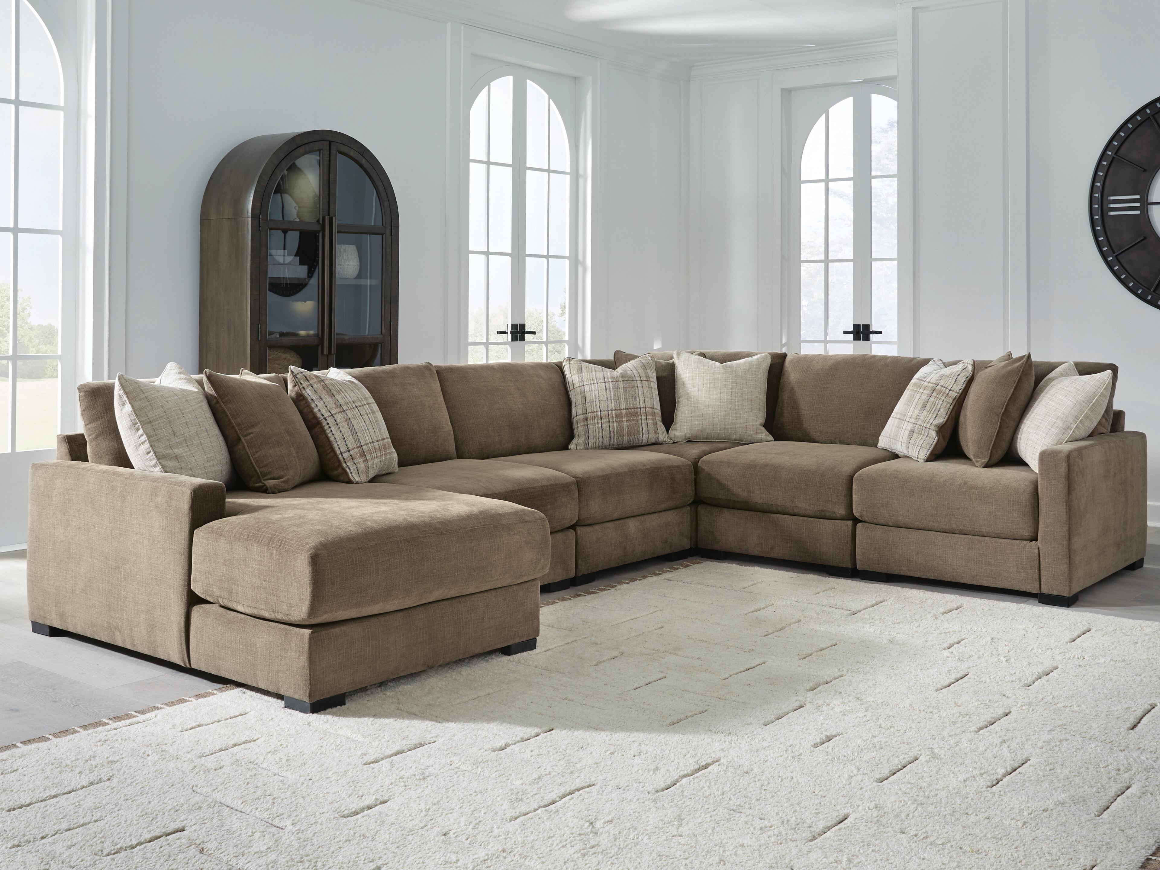 Camellia-Court 6-Piece Sectional with Chaise - image 1