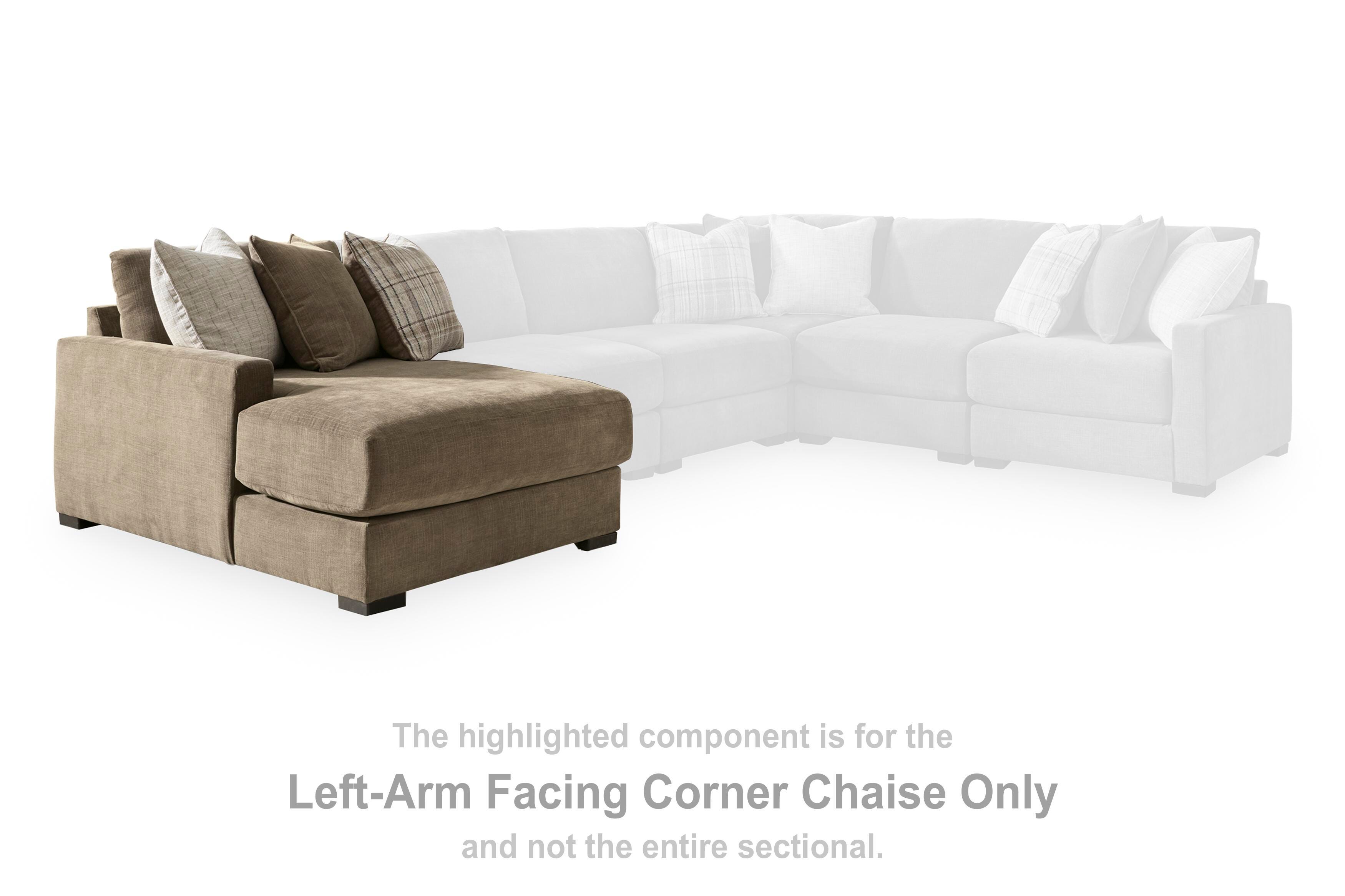 Camellia-Court Left-Arm Facing Corner Chaise
