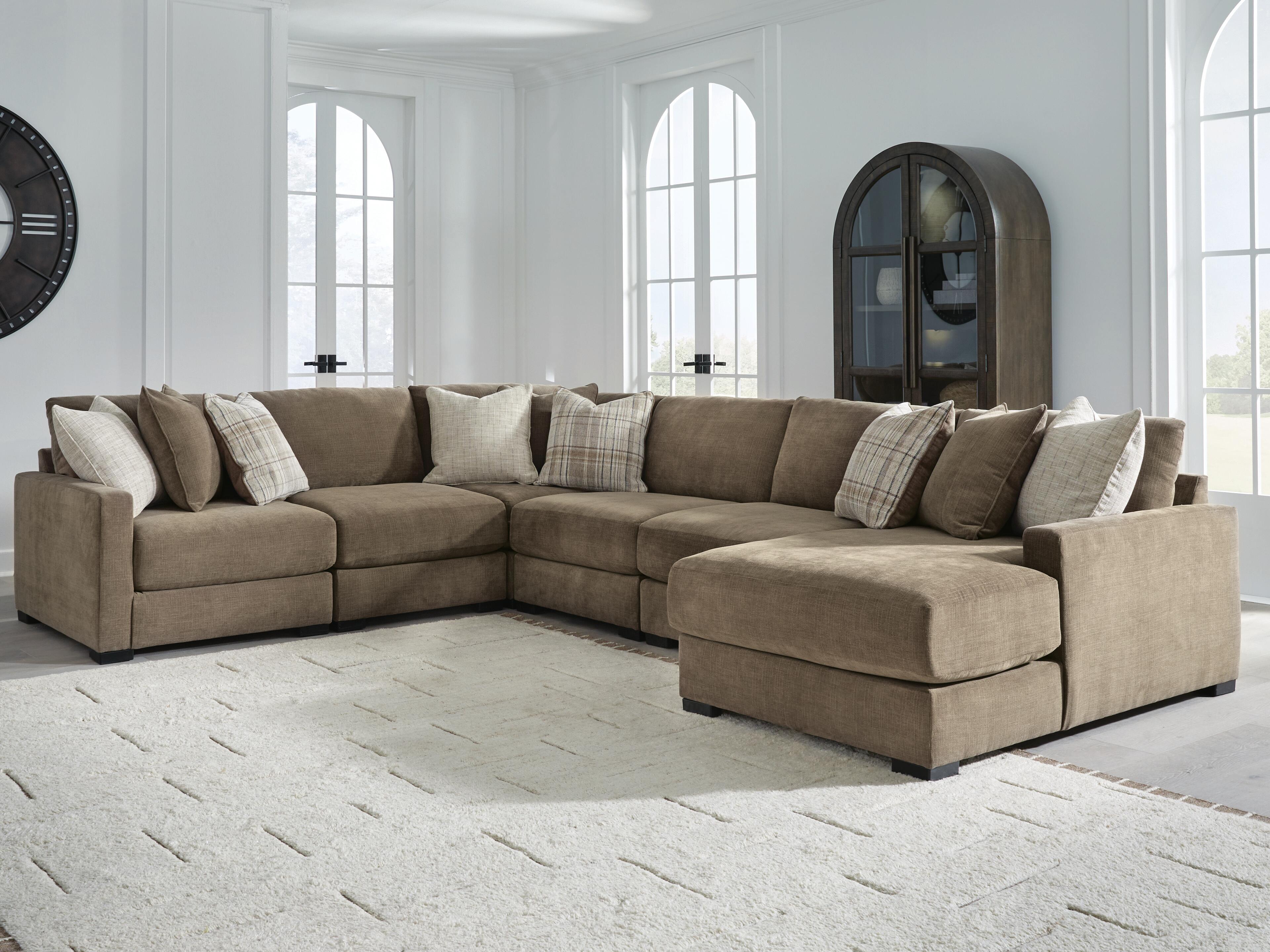Camellia-Court 6-Piece Sectional with Chaise - image 1