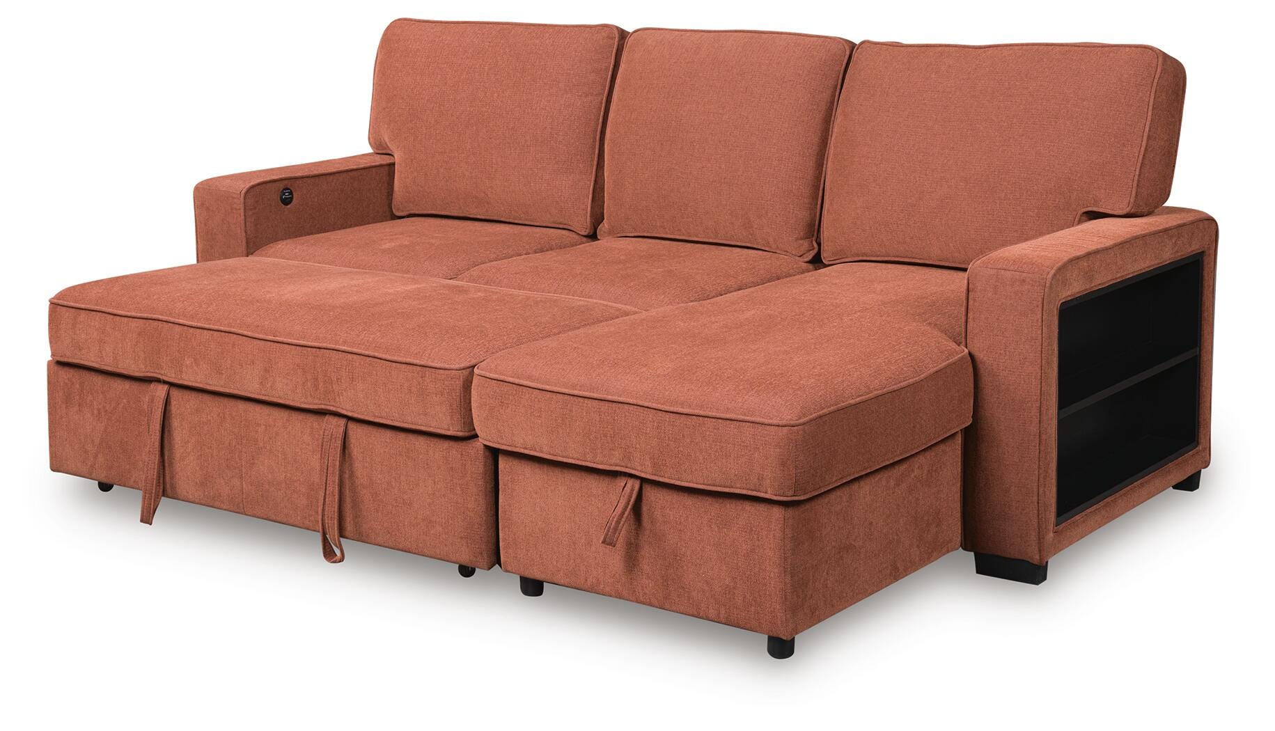 Stemmons 2-Piece Sectional with Pop Up Sleeper and Chaise, , large