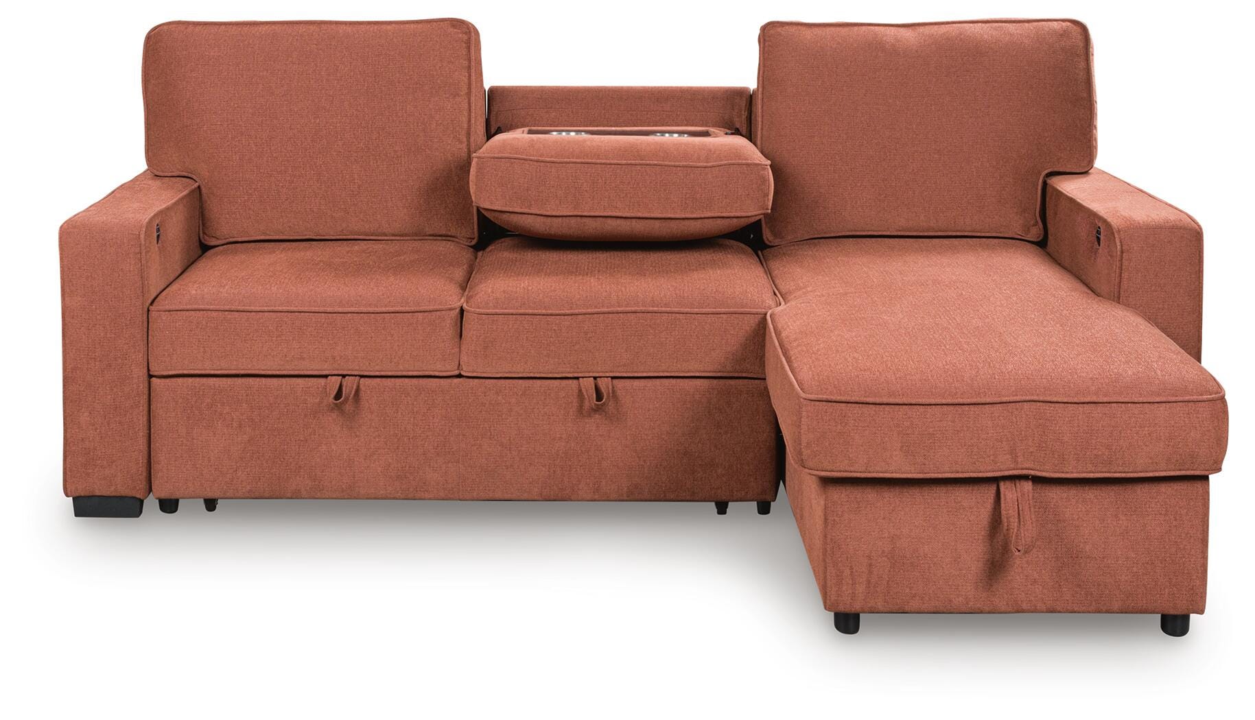 Stemmons 2-Piece Sectional with Pop Up Sleeper and Chaise, , large
