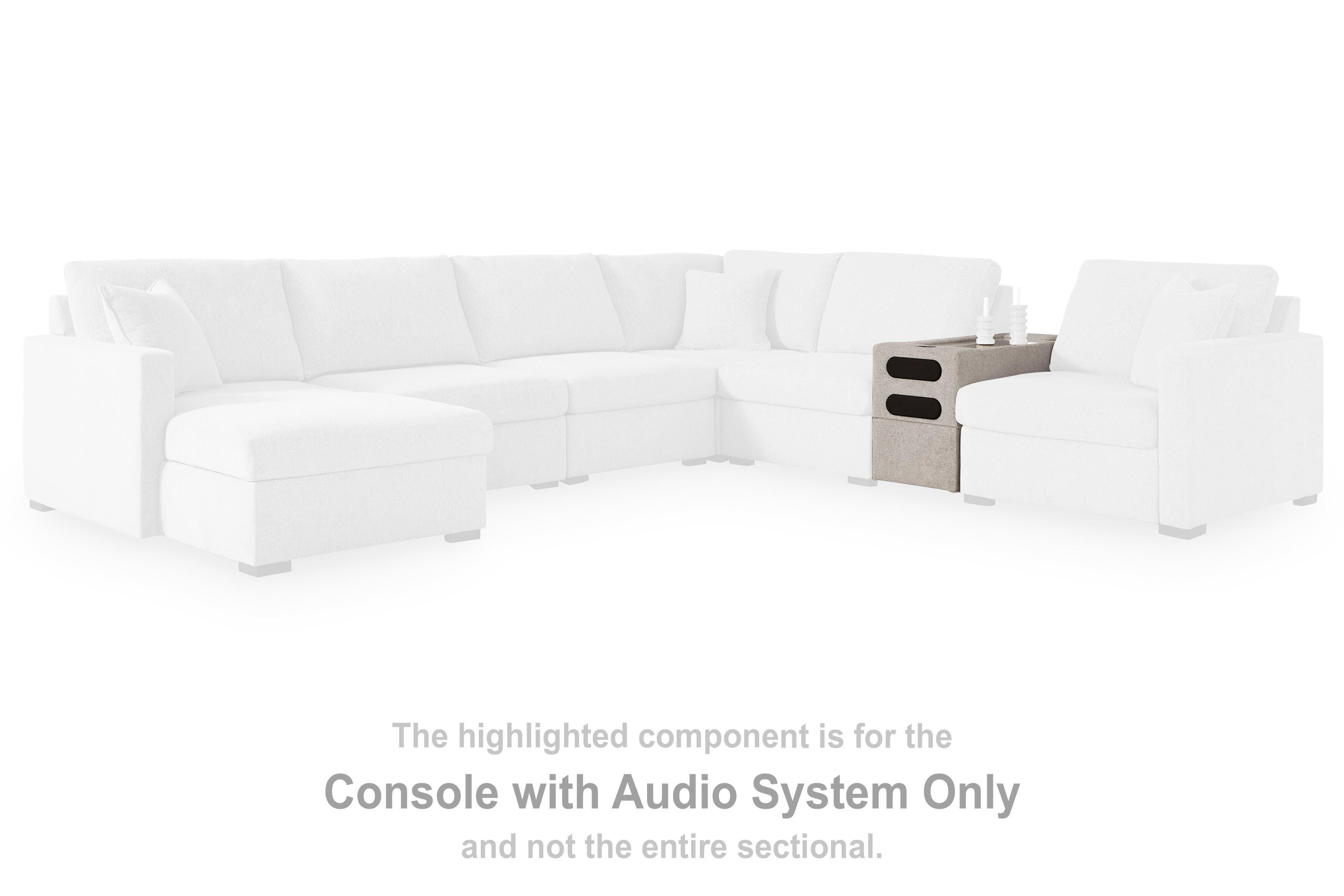 ModMax Luxe Console with Audio System