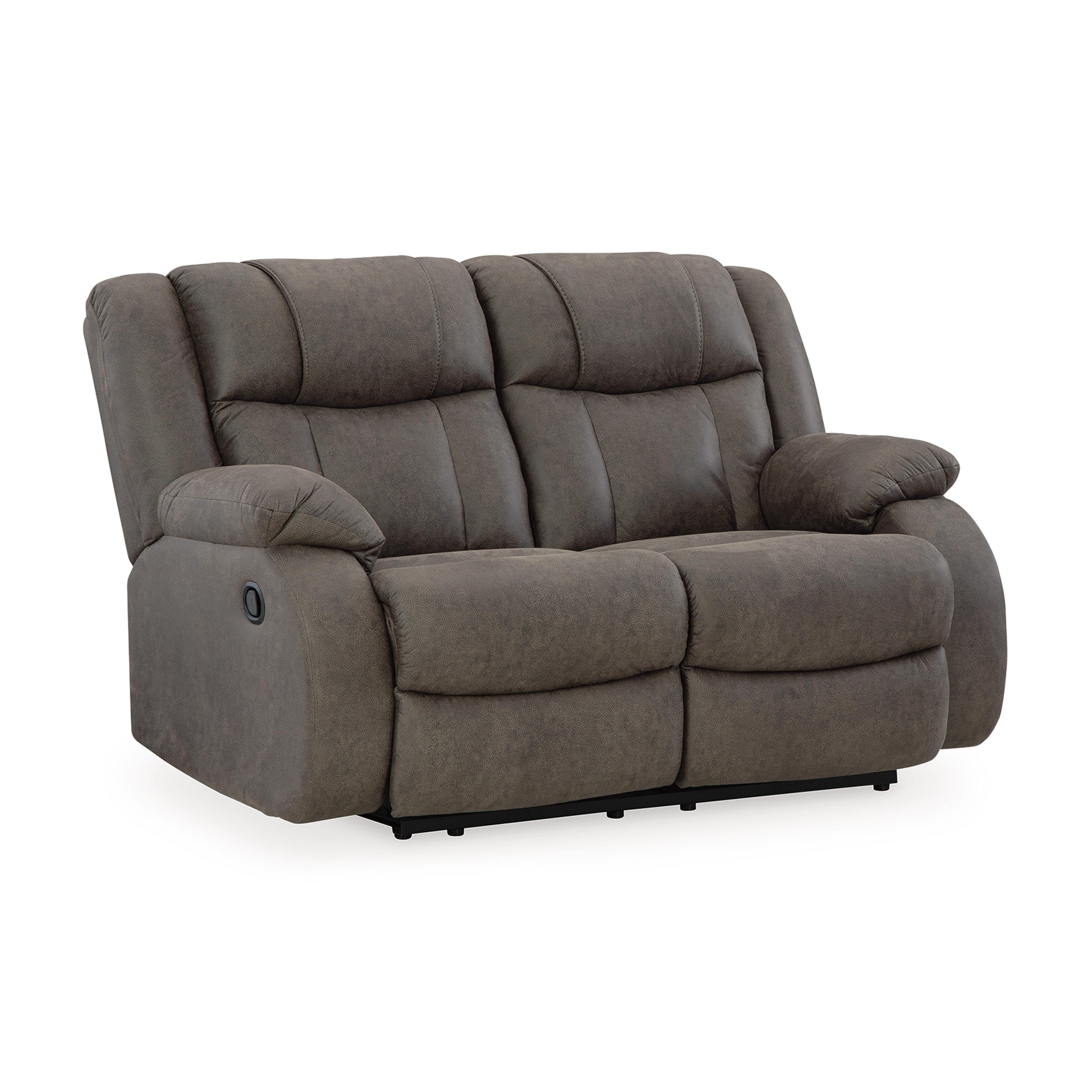 First Base Reclining Loveseat, , large