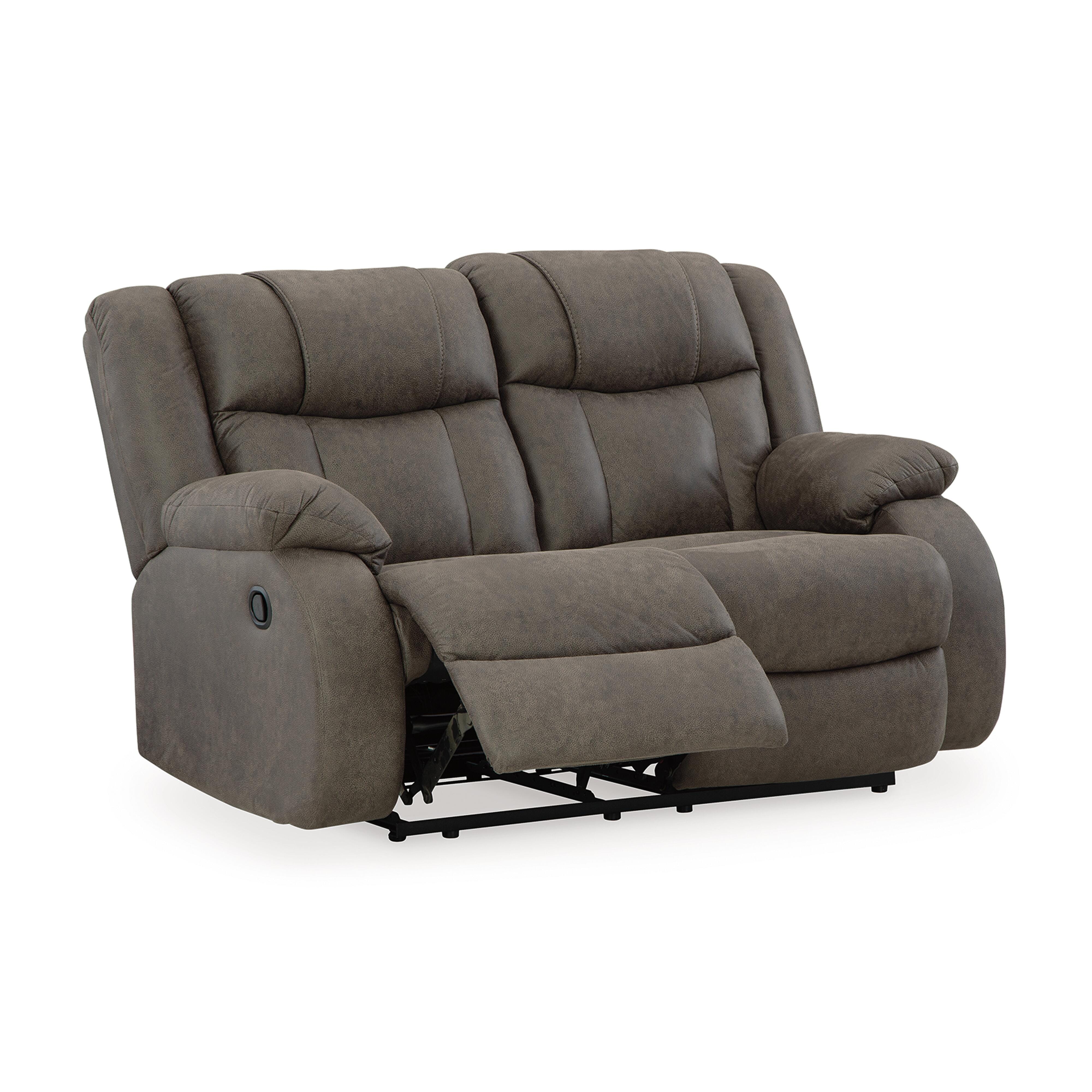 First Base Reclining Loveseat, , large