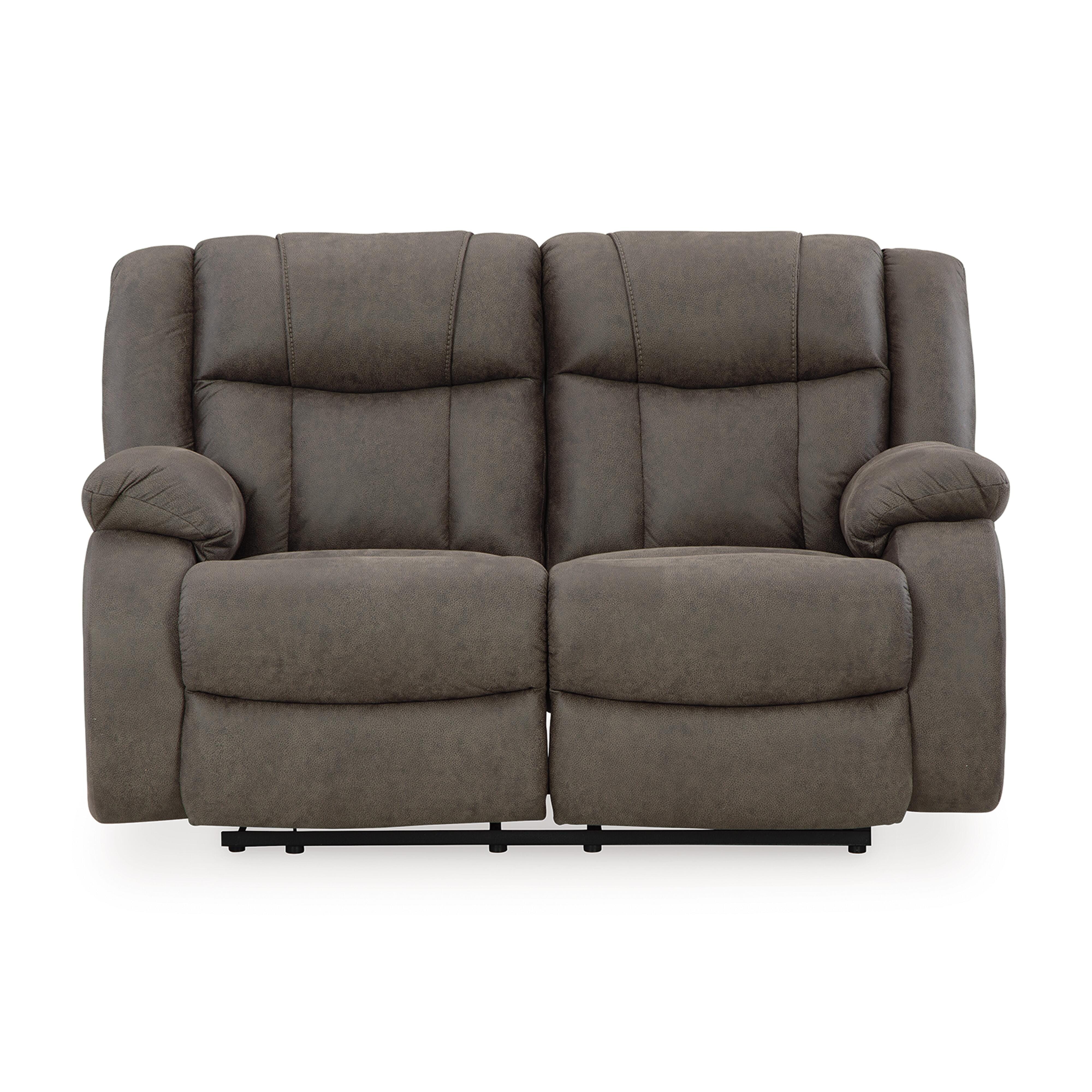 First Base Reclining Loveseat, , large