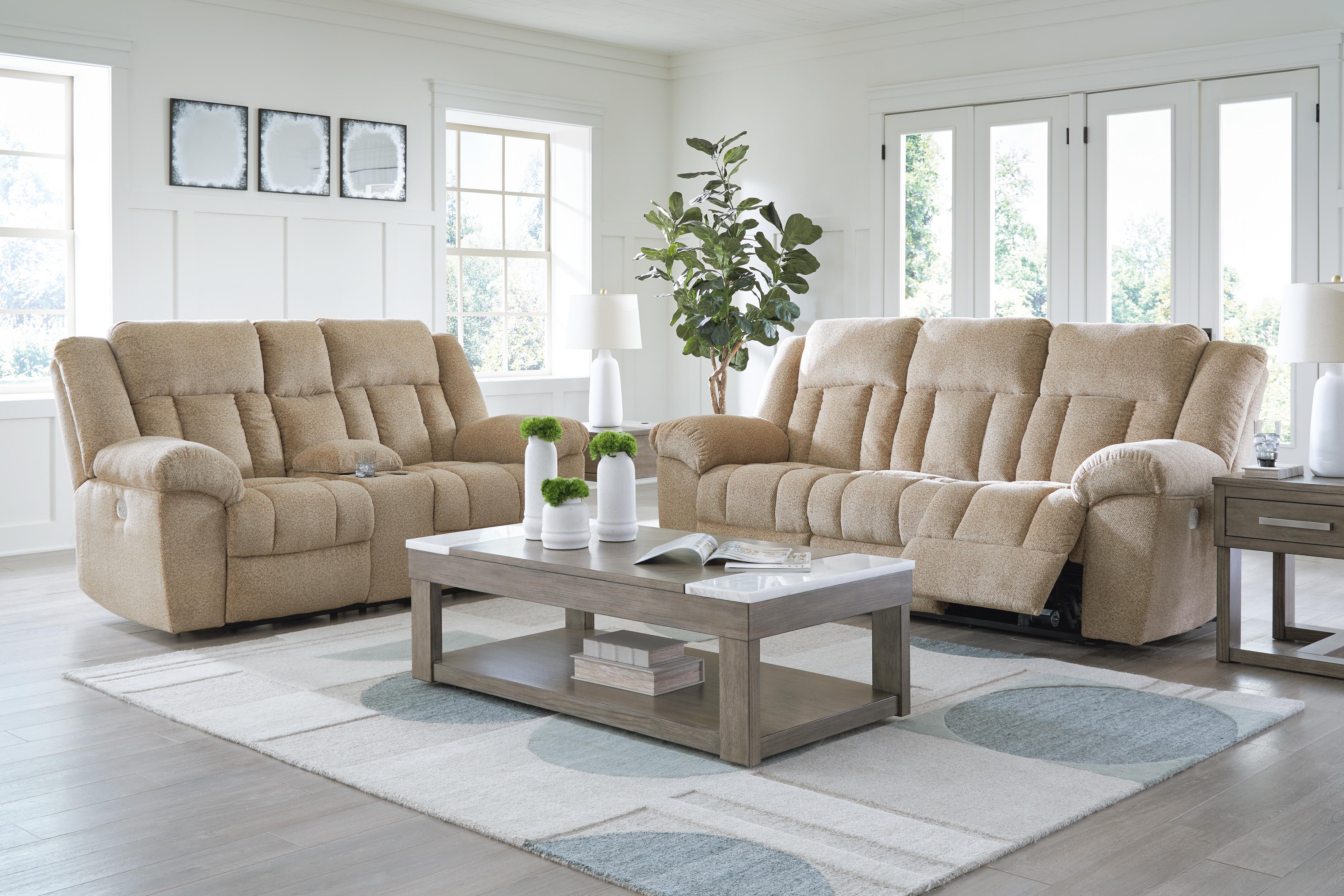 Tip-Off Power Reclining Sofa and Loveseat - image 5