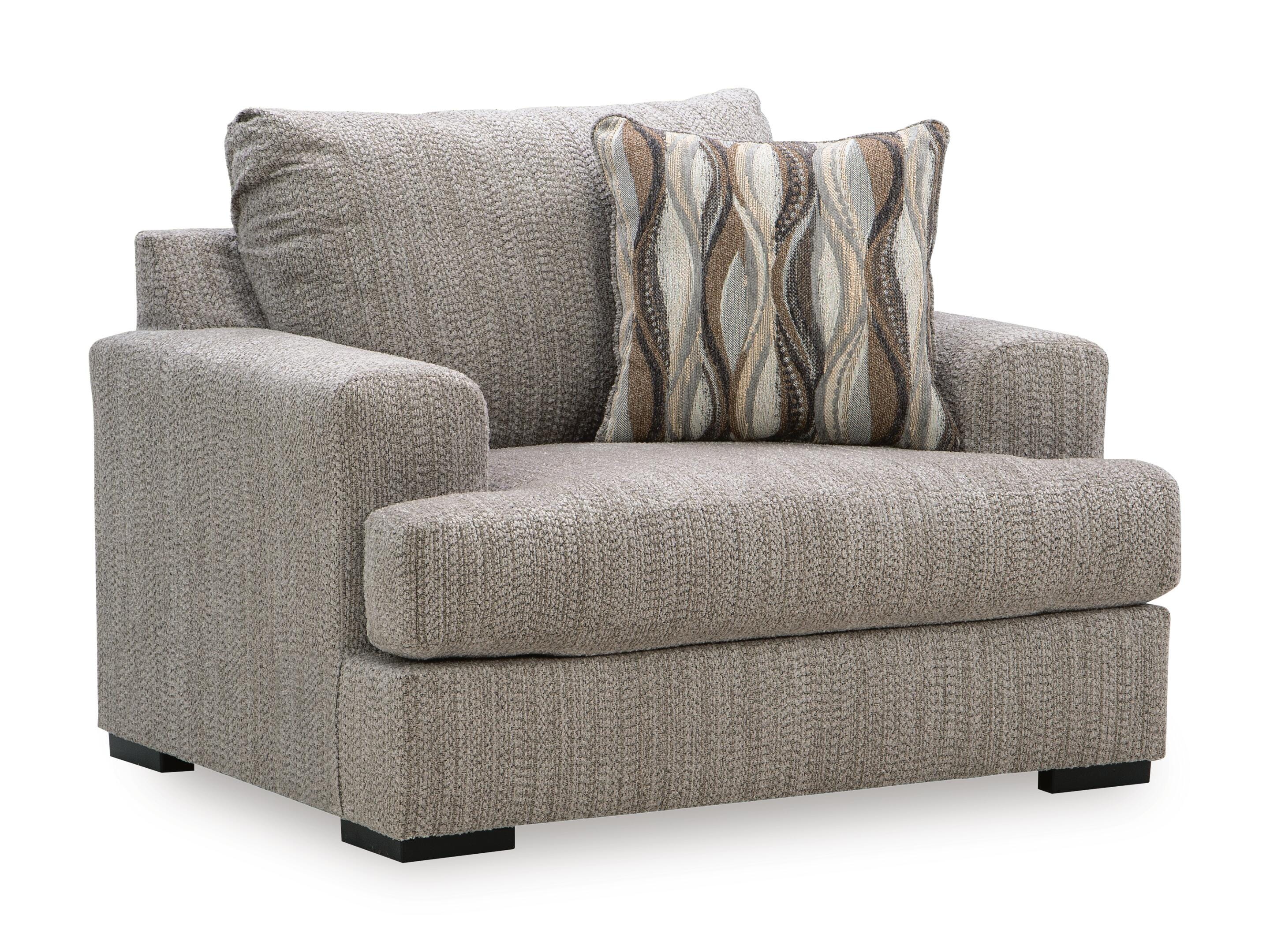 Crespino Oversized Chair, Fossil, large