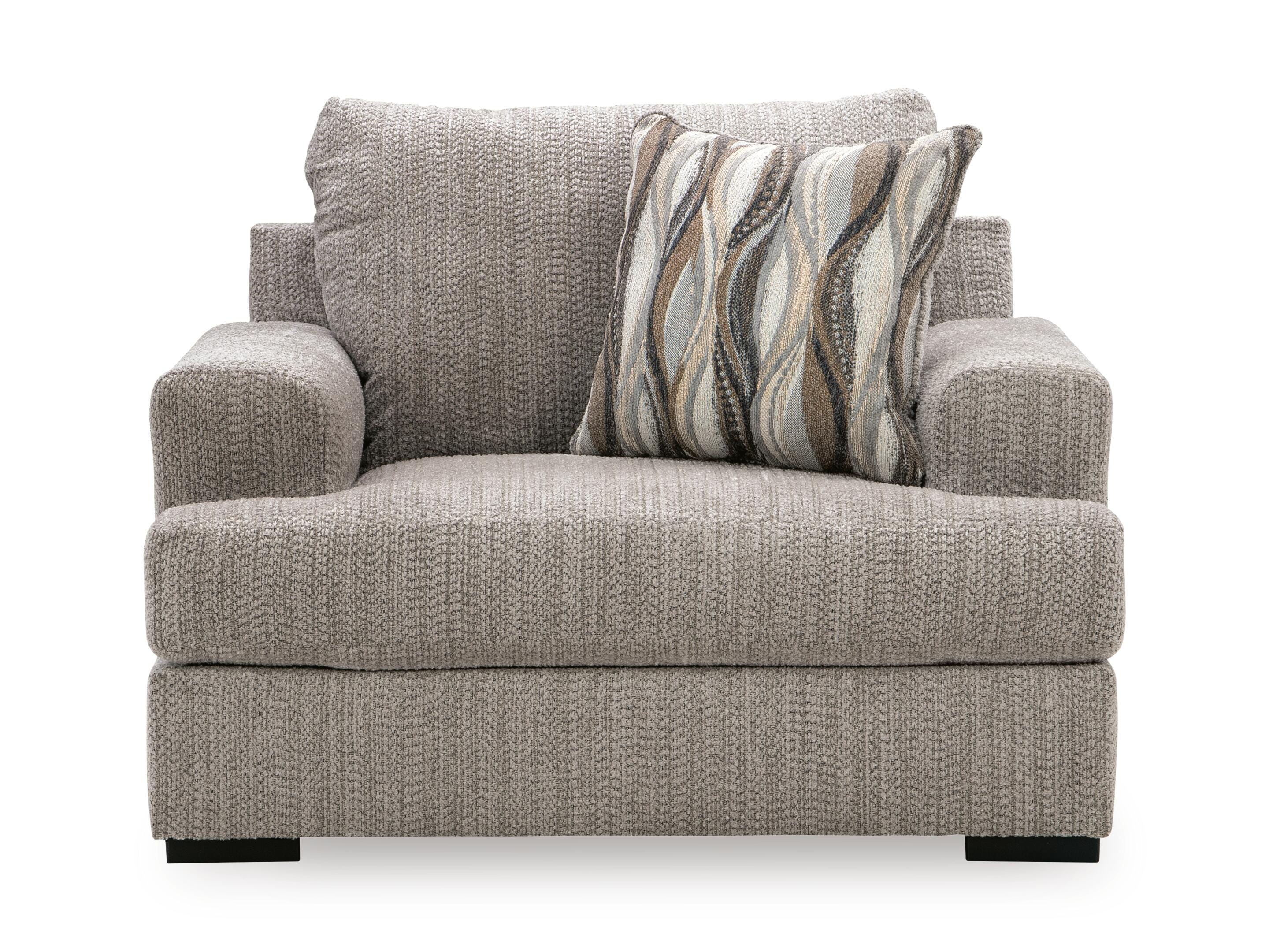 Crespino Oversized Chair, Fossil, large