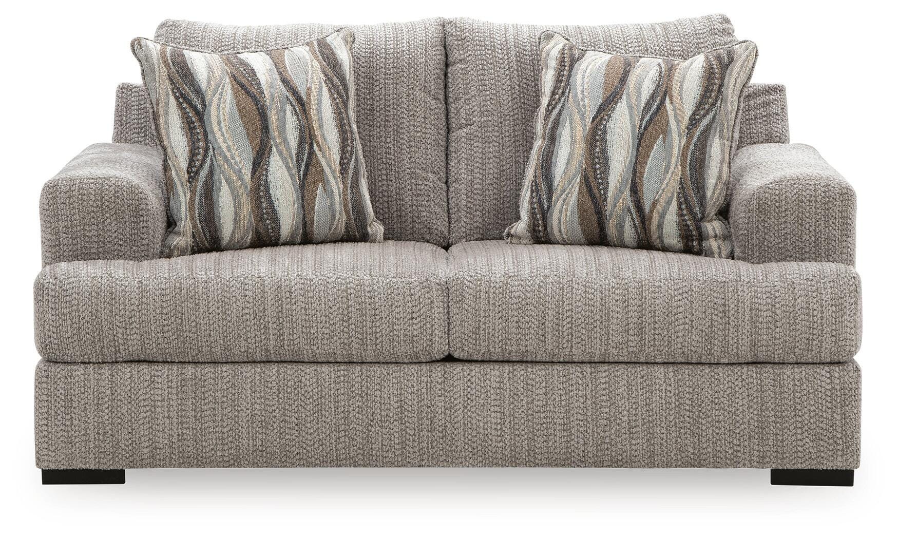Crespino Loveseat, Fossil, large