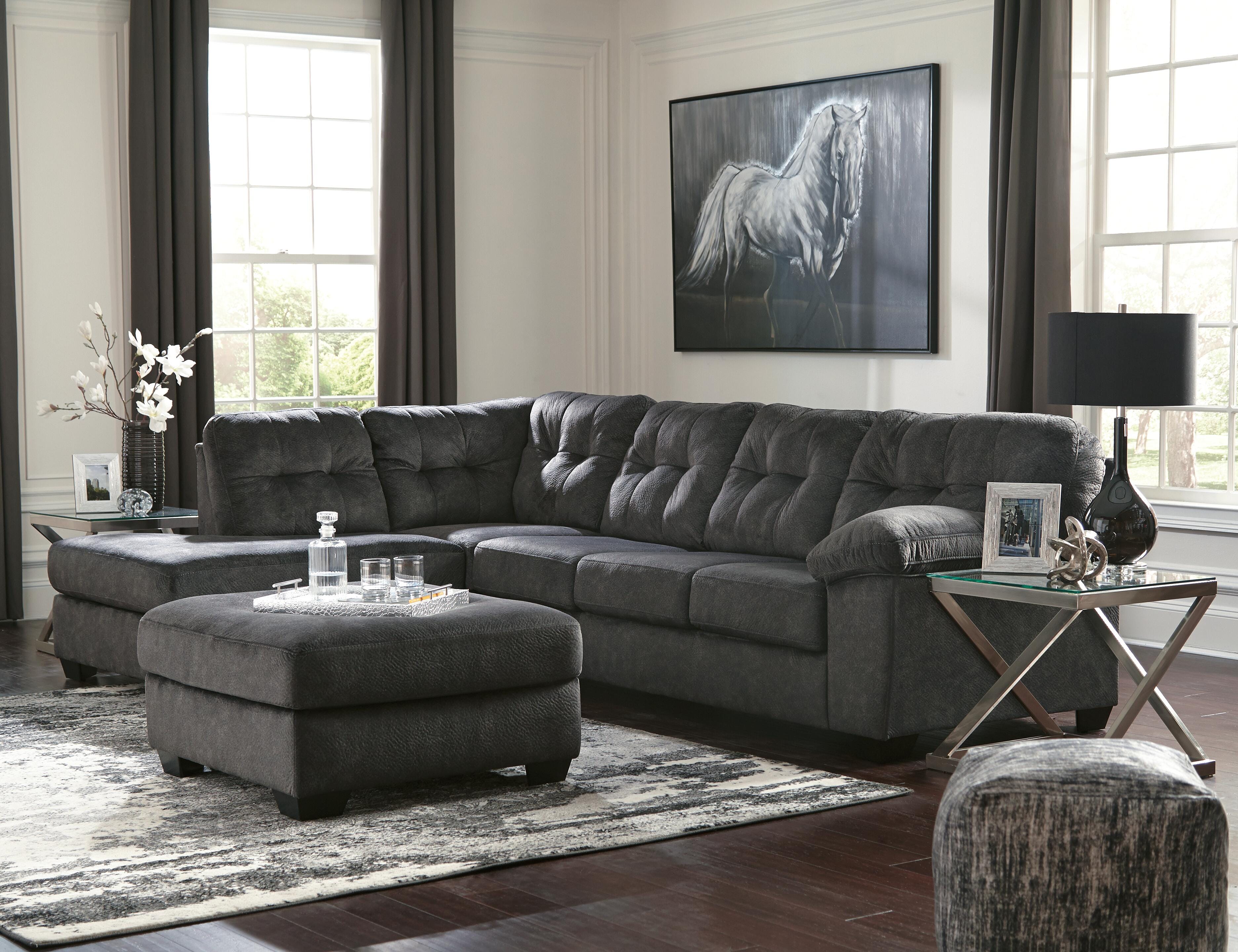 Accrington Oversized Ottoman | Ashley