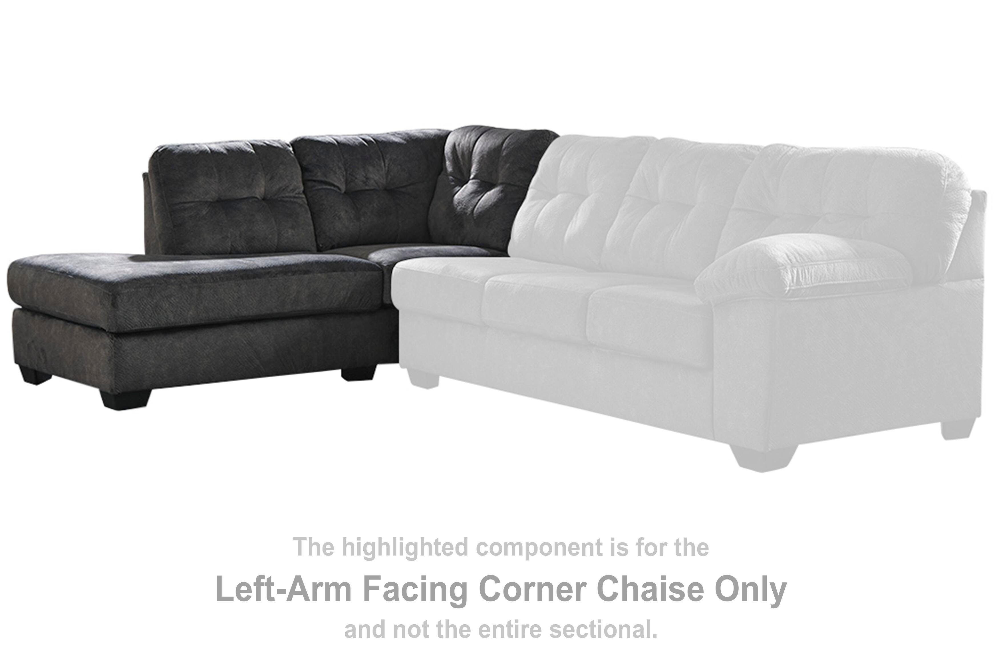 Accrington Left-Arm Facing Corner Chaise, , large