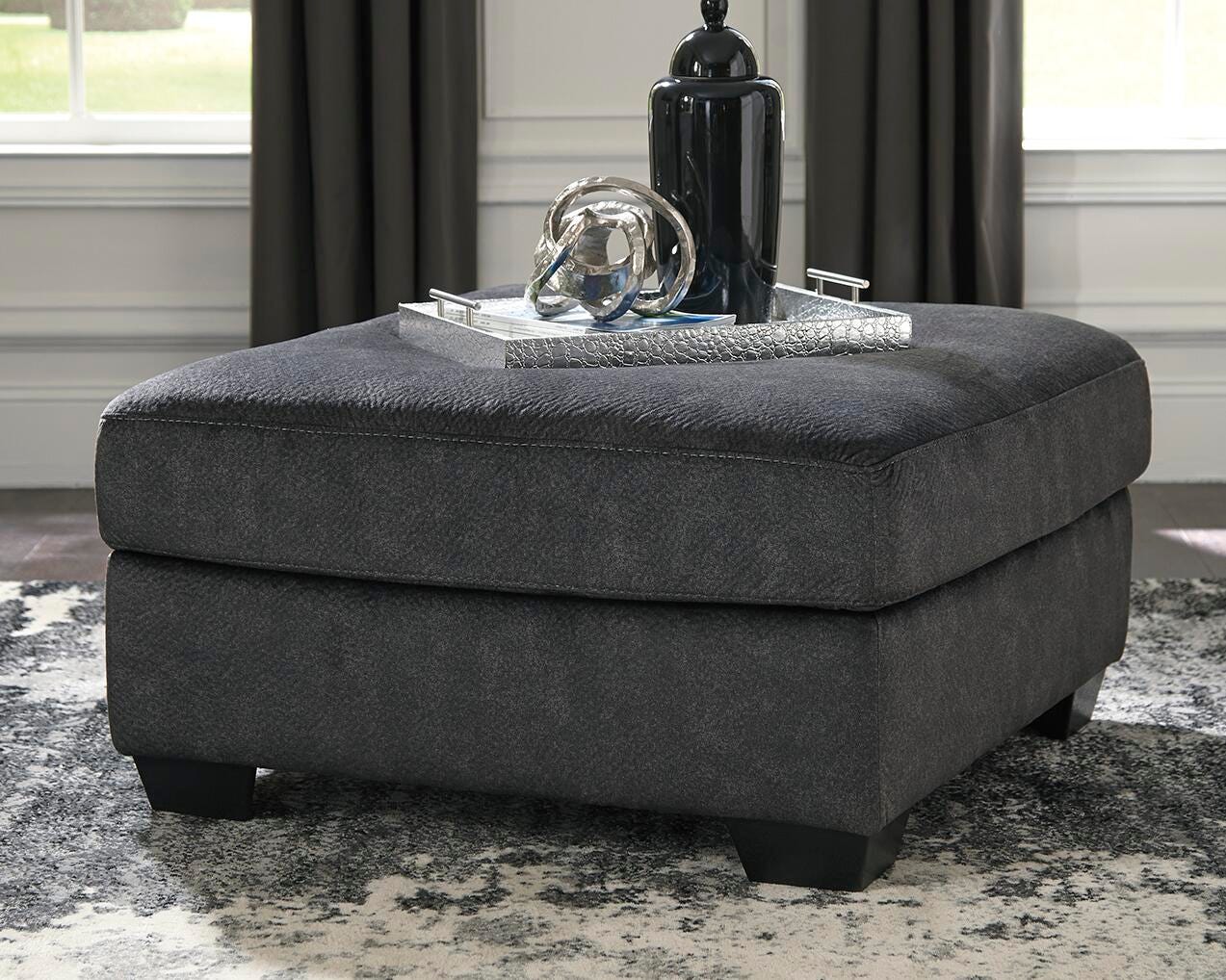 Accrington Oversized Ottoman | Ashley