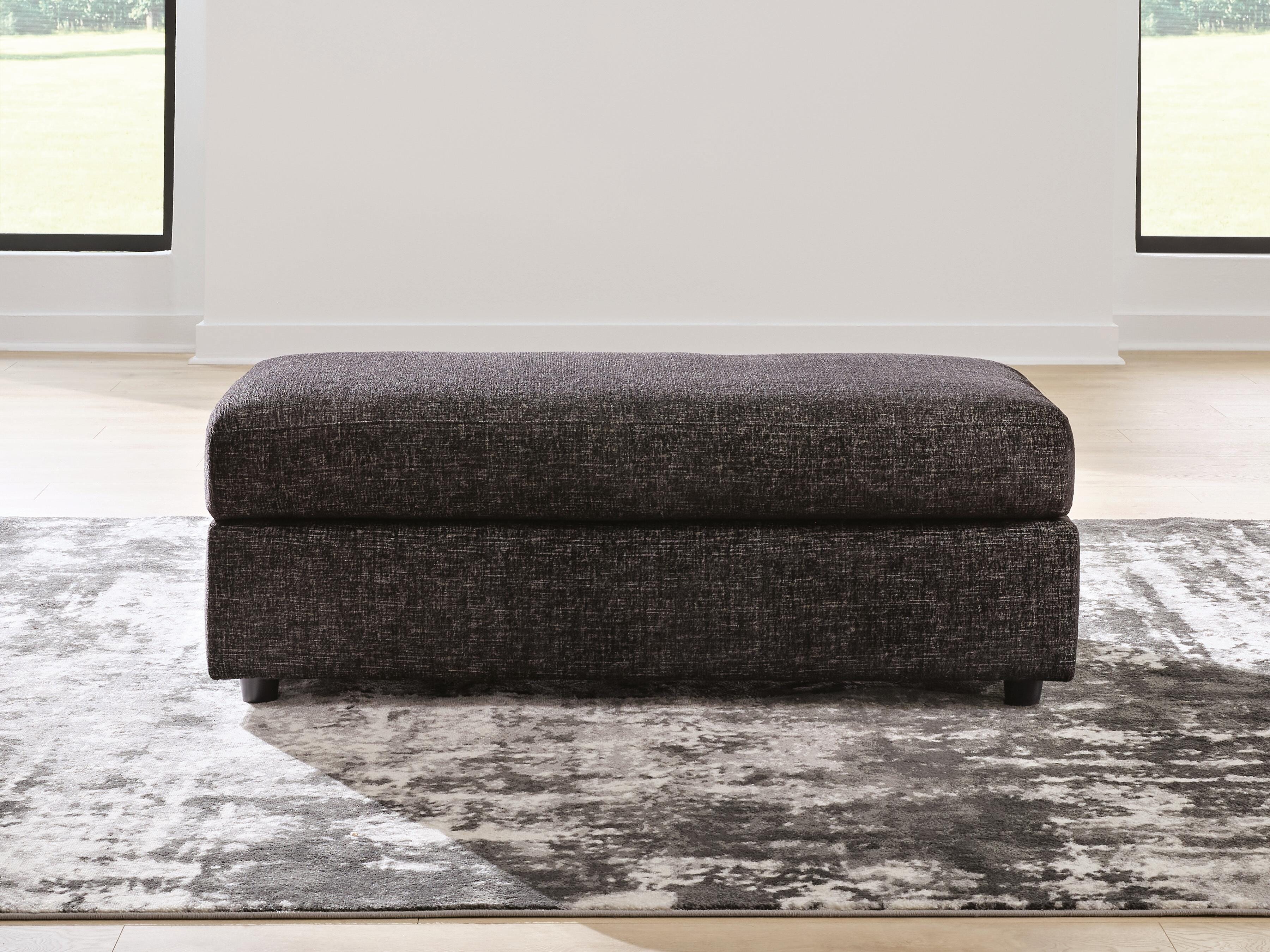 Coralene Oversized Accent Ottoman, , rollover