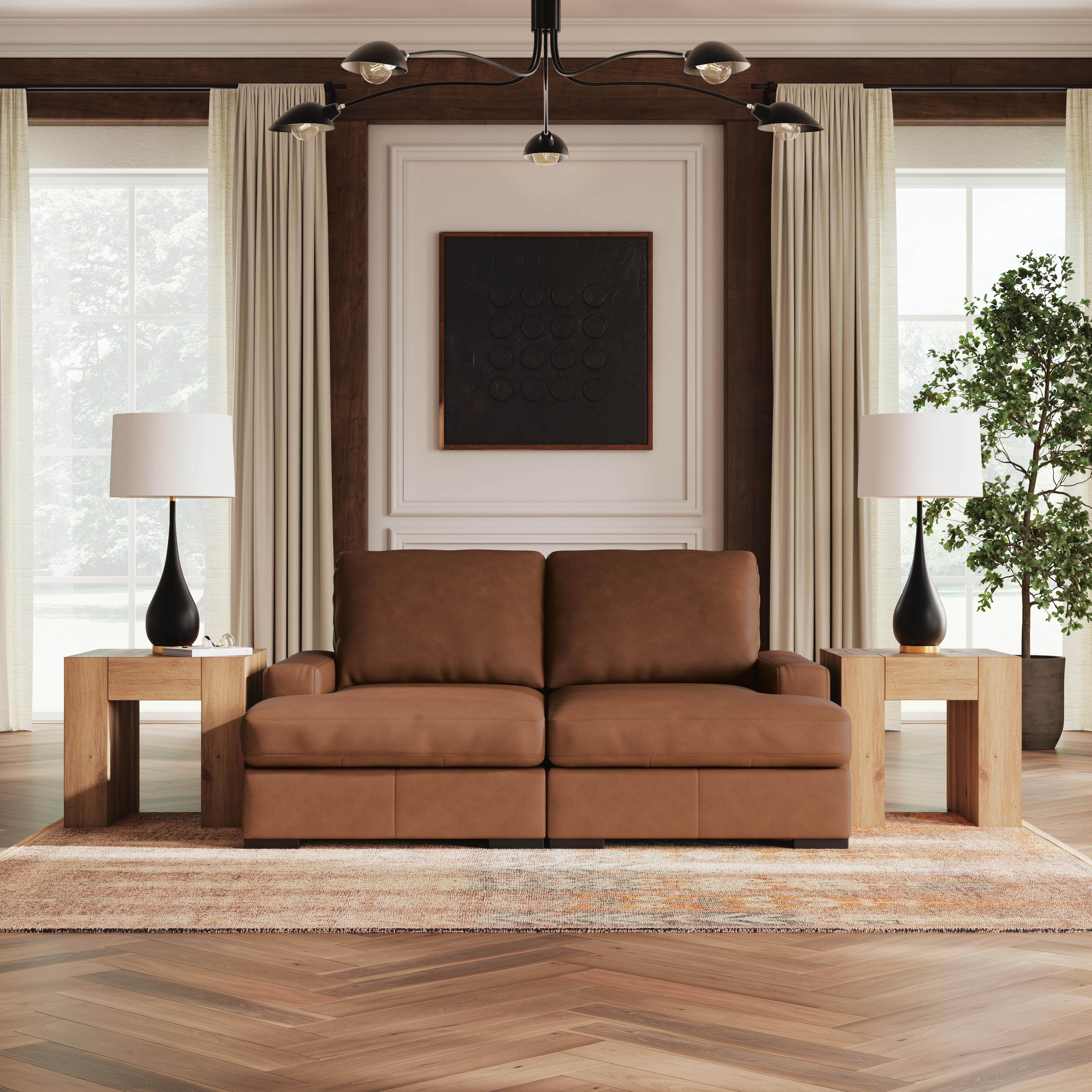 Calden Super Chaise, Caramel, rollover