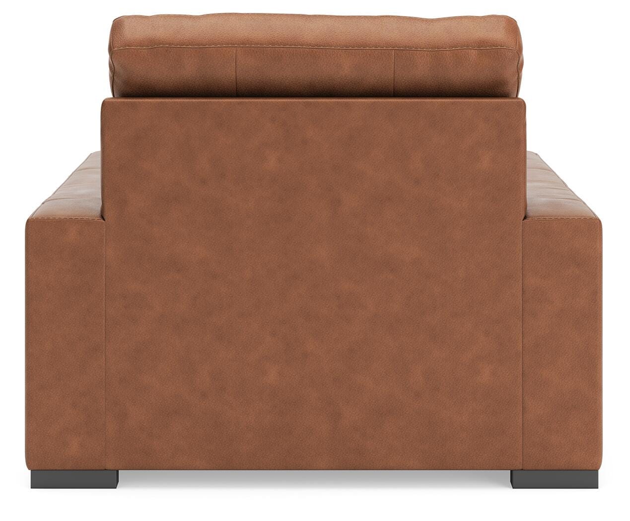 Calden Oversized Chair, Caramel, large