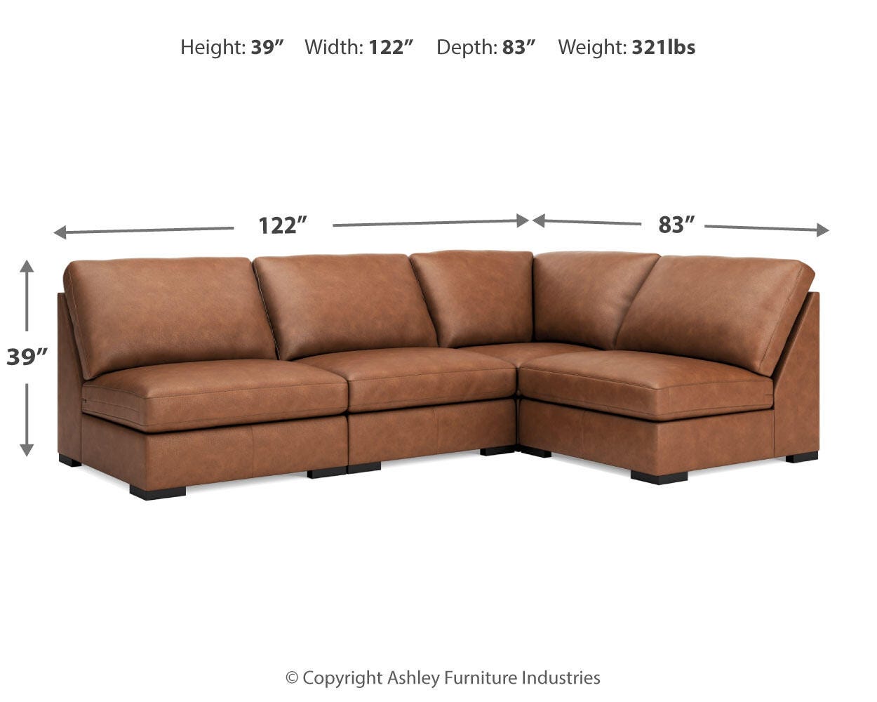 Calden 4-Piece Sectional - image 7