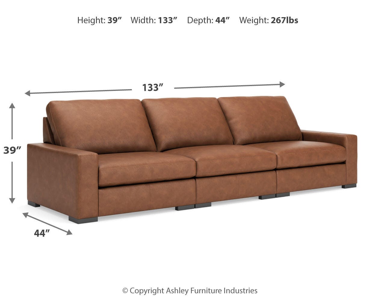Calden 3-Piece Sectional Sofa - image 6