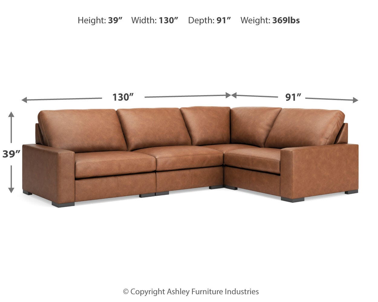 Calden 4-Piece Sectional - image 7