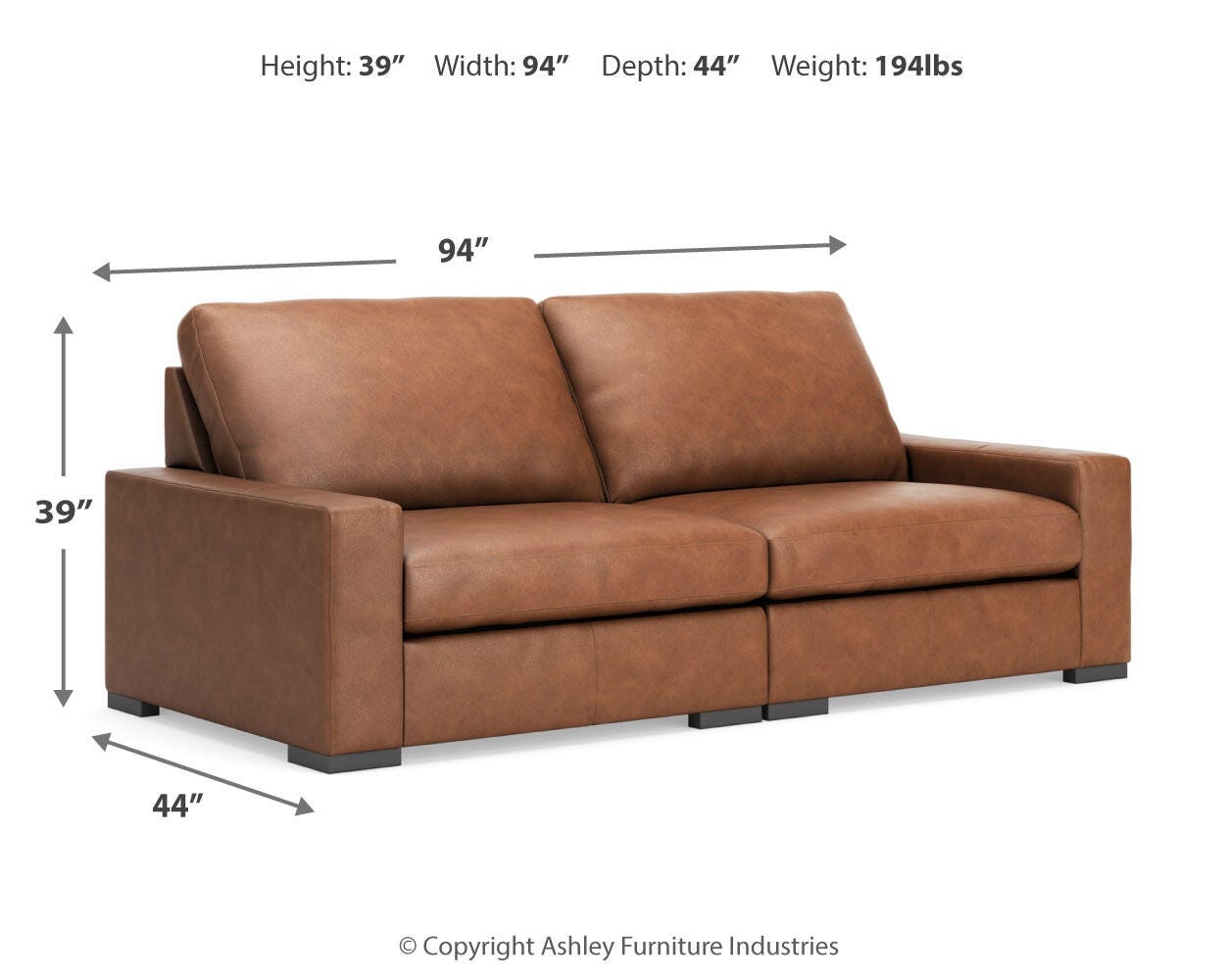 Calden 2-Piece Sectional Sofa - image 8