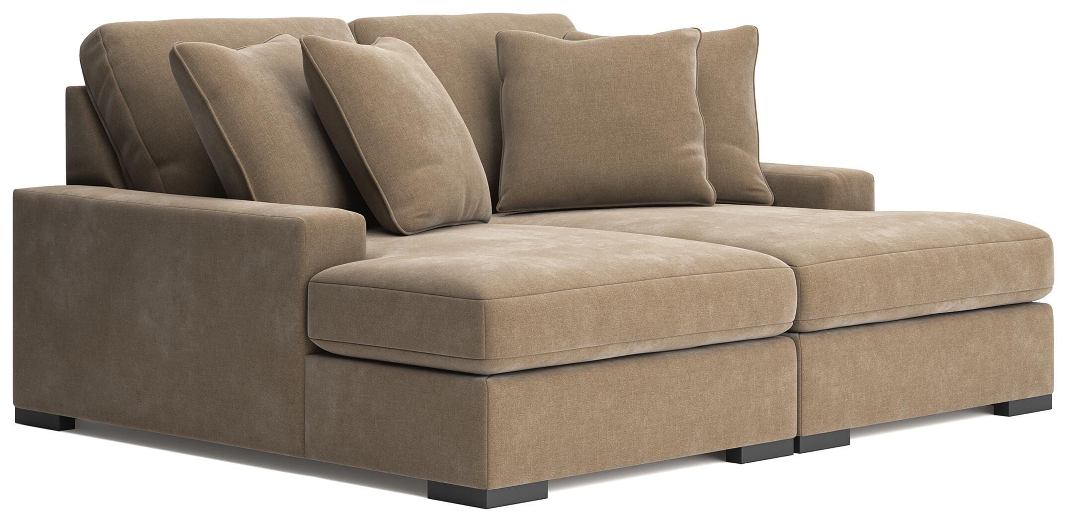 Calden Super Chaise, Sable, large