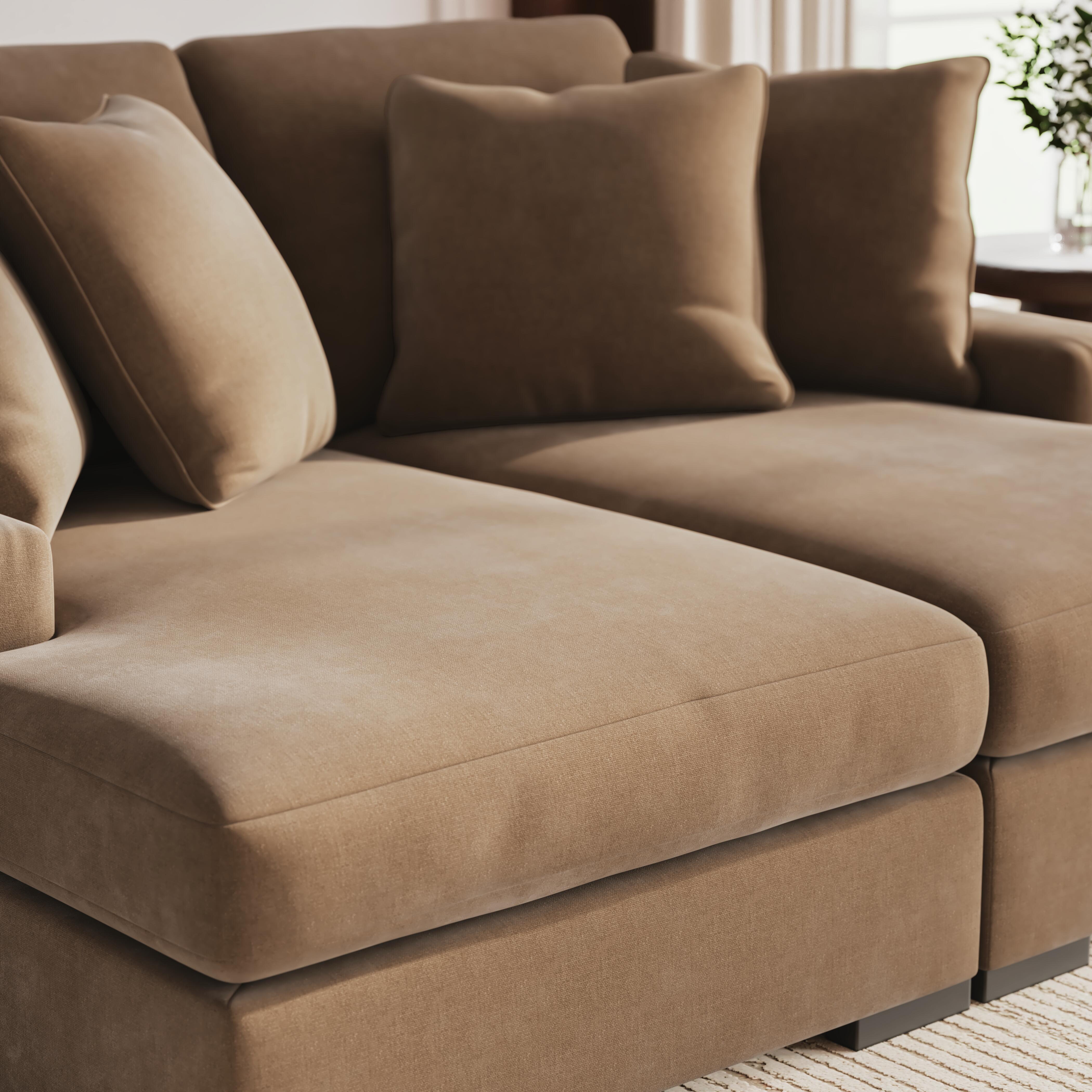 Calden Super Chaise, Sable, large