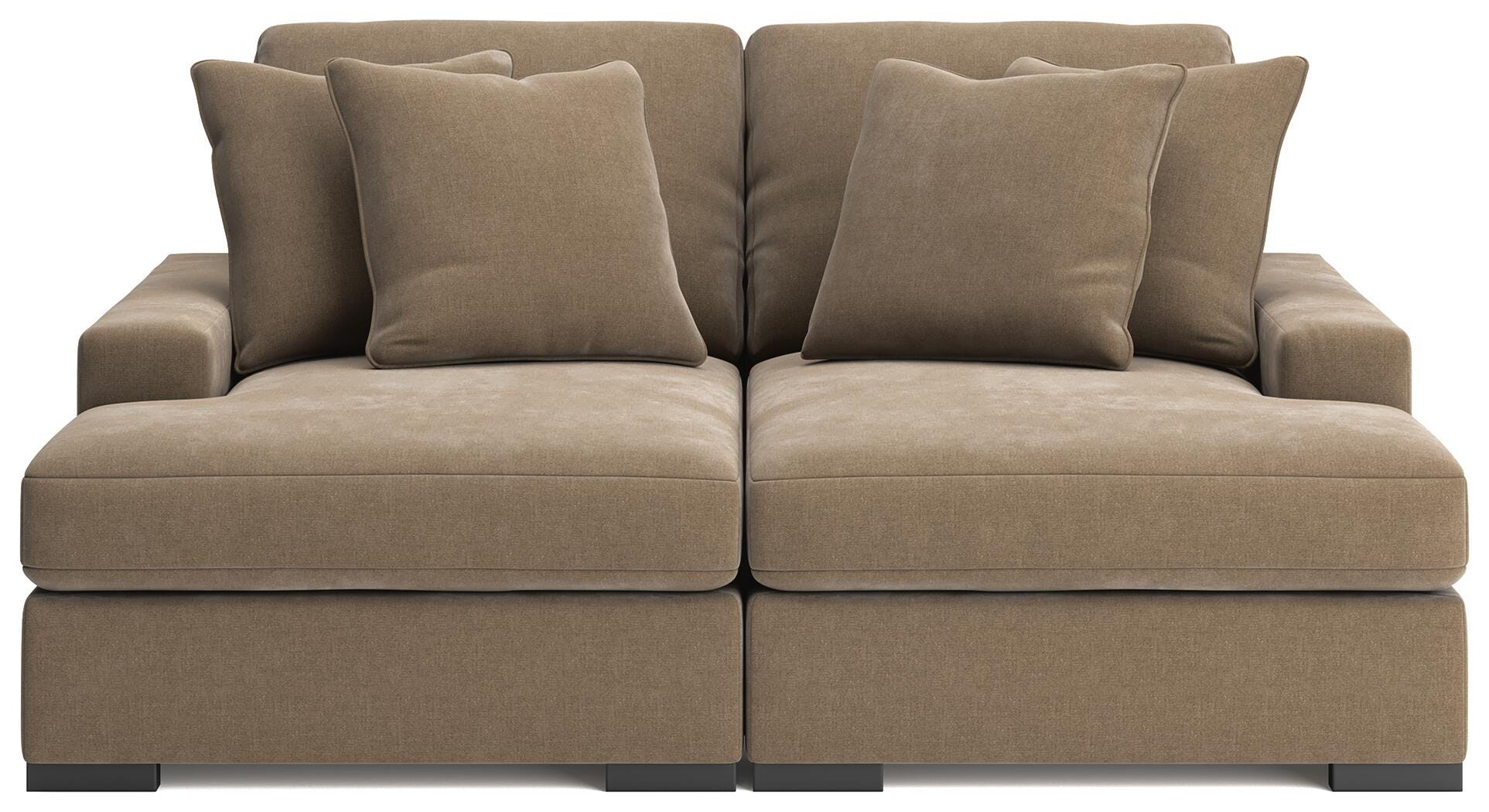Calden Super Chaise, Sable, large