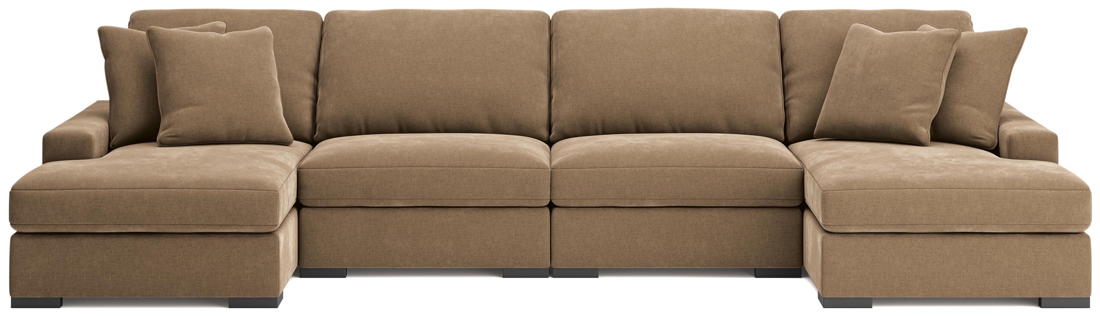 Calden 4-Piece Sectional with Double Chaise - image 1