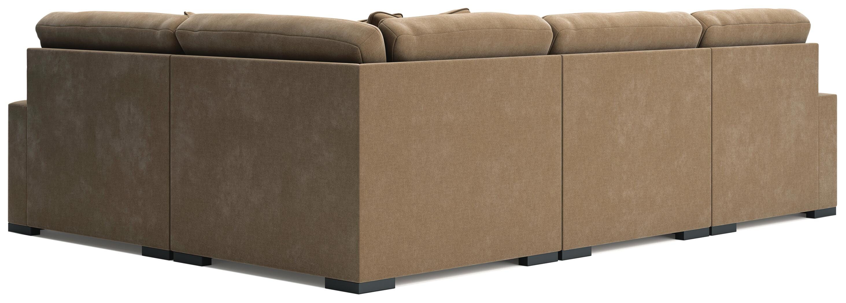 Calden 4-Piece Sectional with Chaise, Sable, large