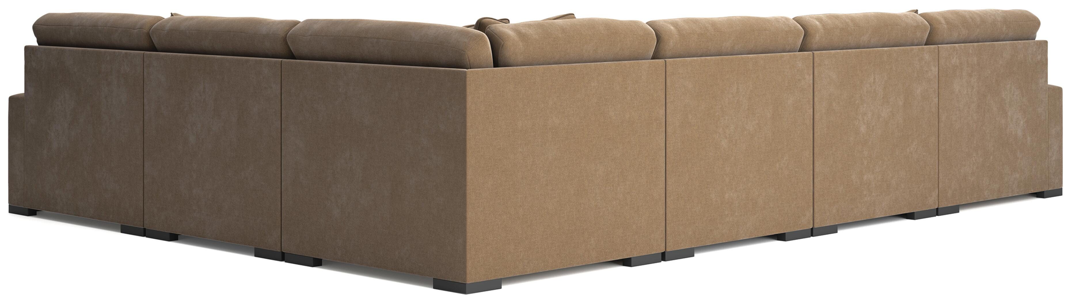 Calden 6-Piece Sectional, Sable, large