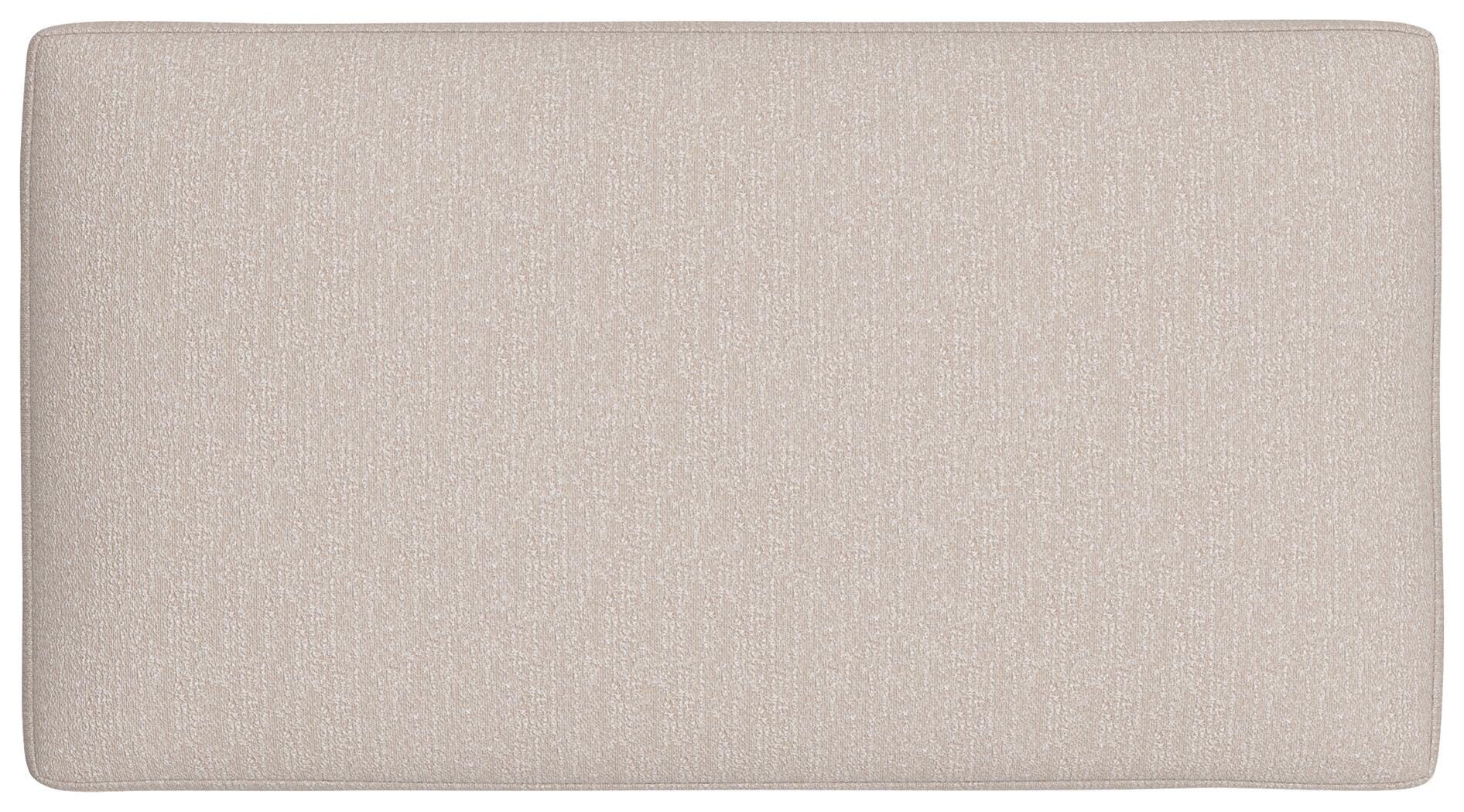 Calden Ottoman, Oyster, large