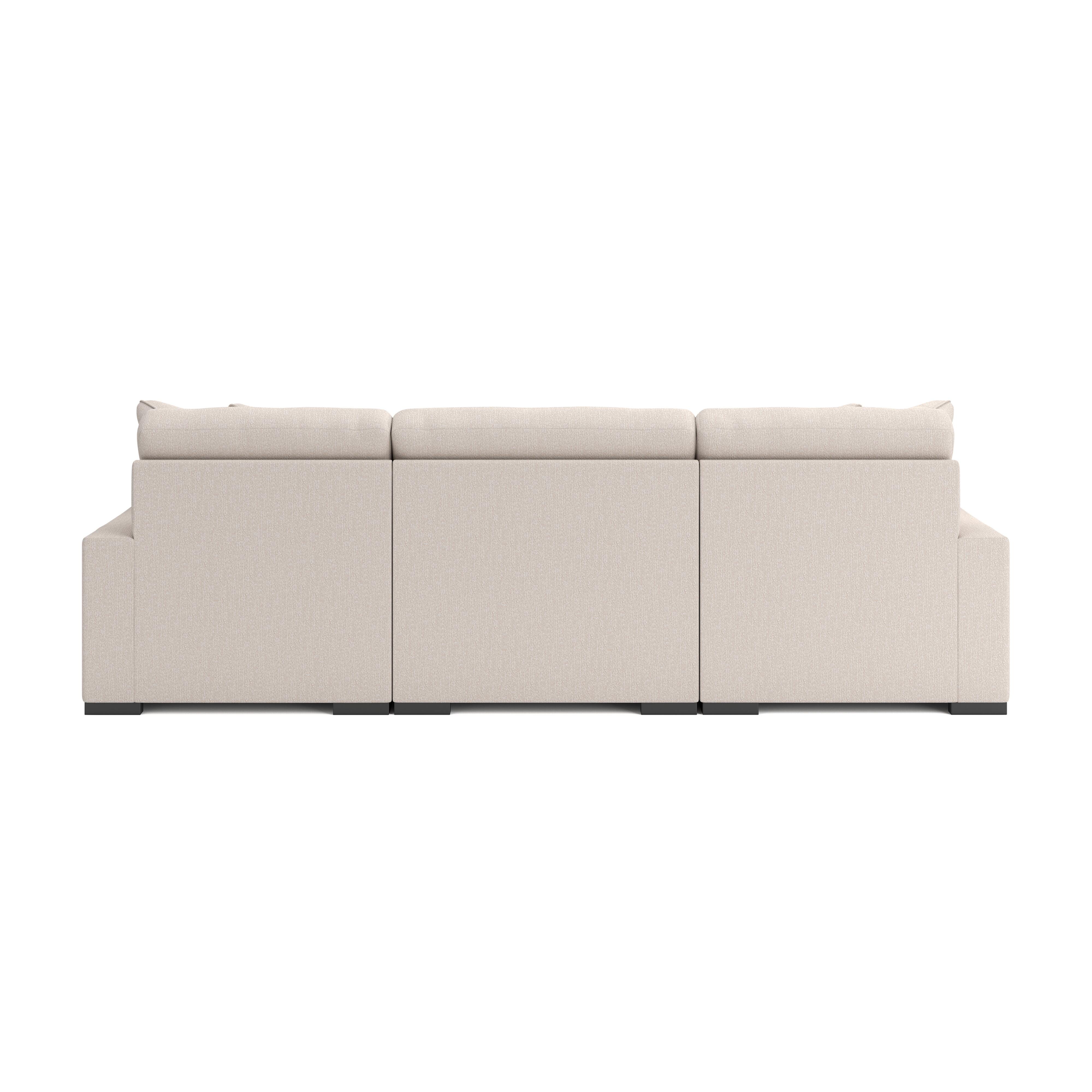 Calden 3-Piece Sectional with Double Chaise, Oyster, large