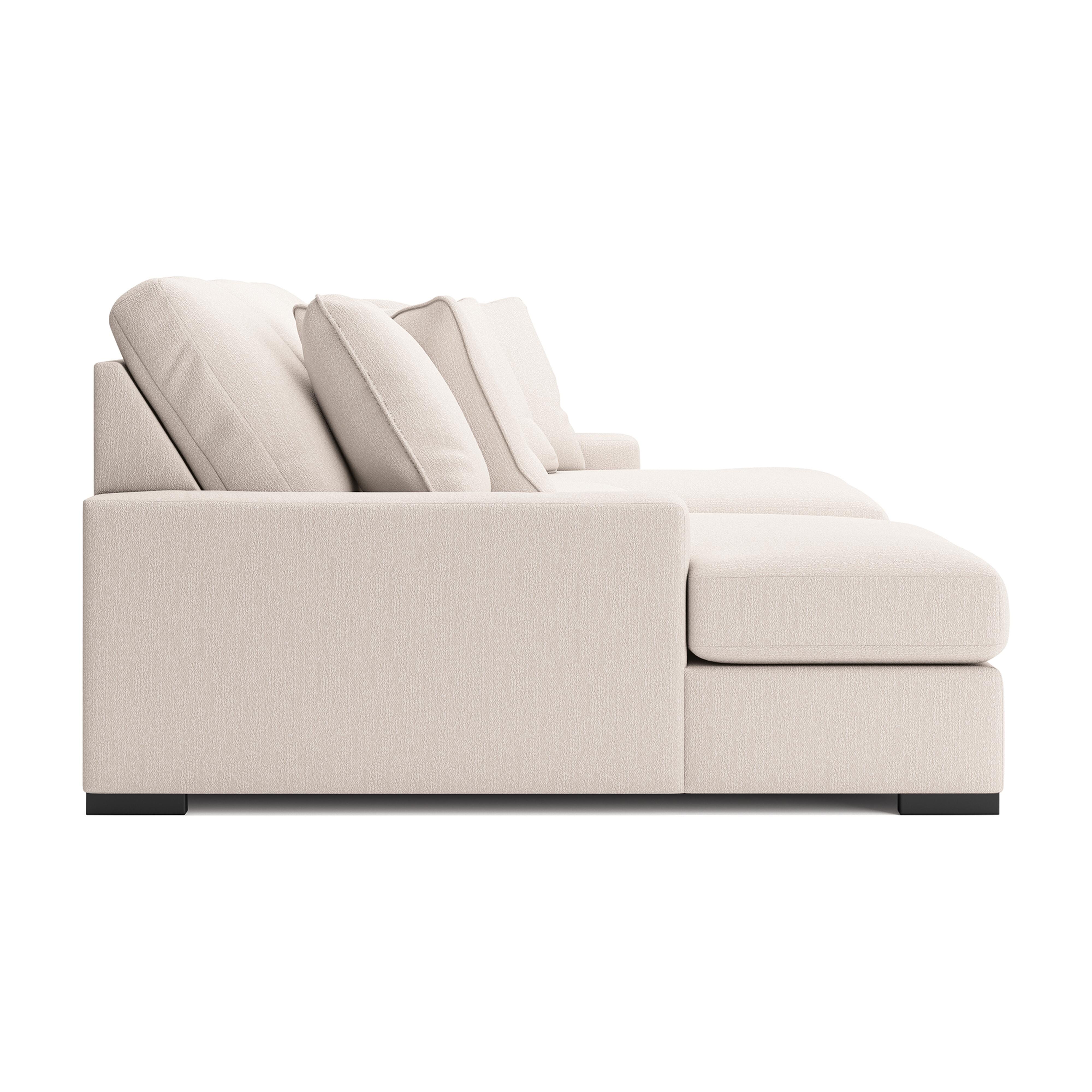 Calden 3-Piece Sectional with Double Chaise, Oyster, large