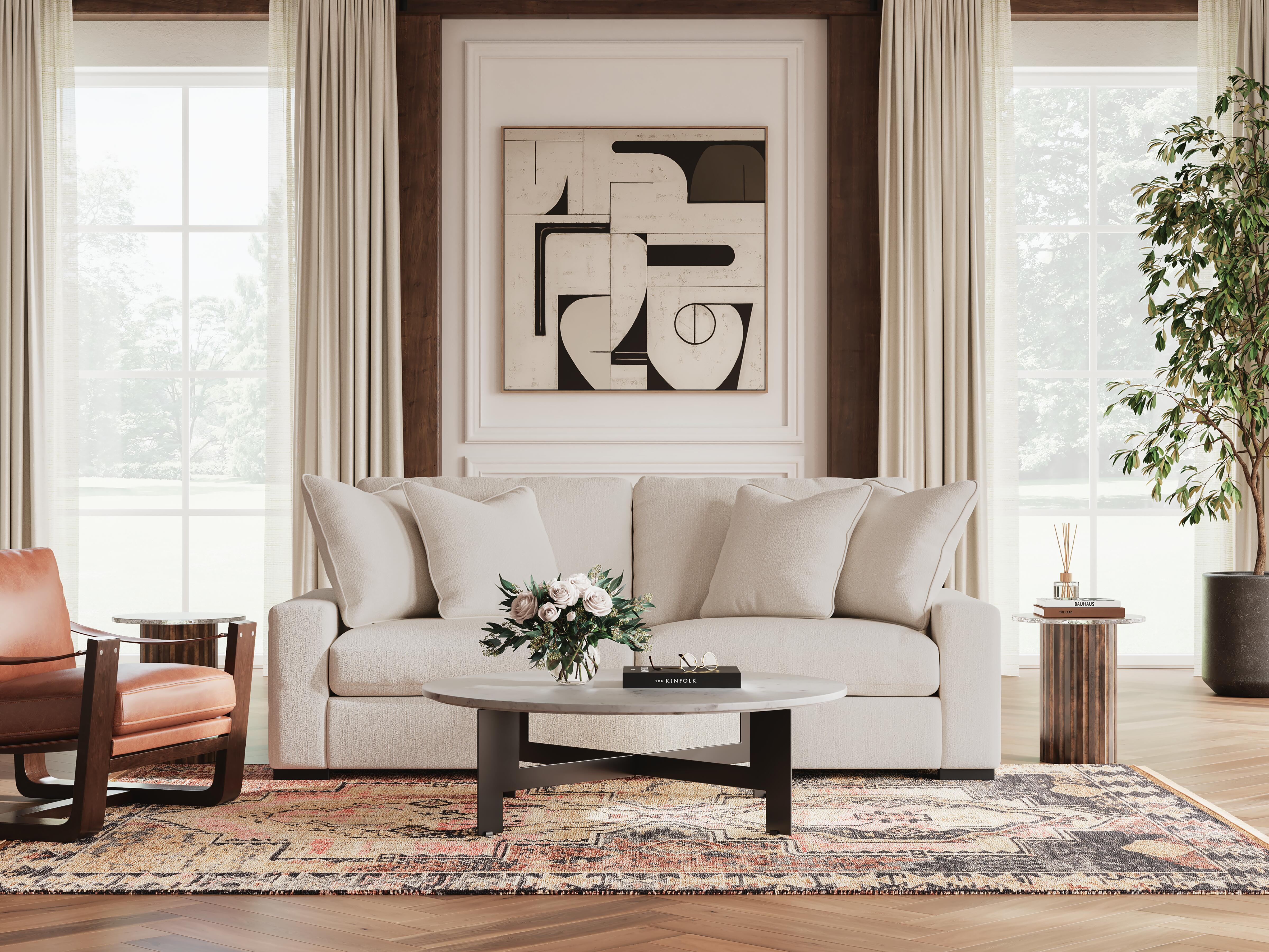 Calden Sofa, Oyster, rollover