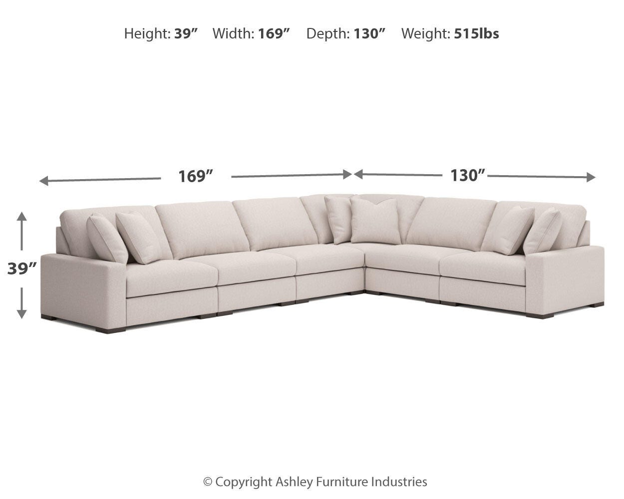 Calden 6-Piece Sectional - image 7