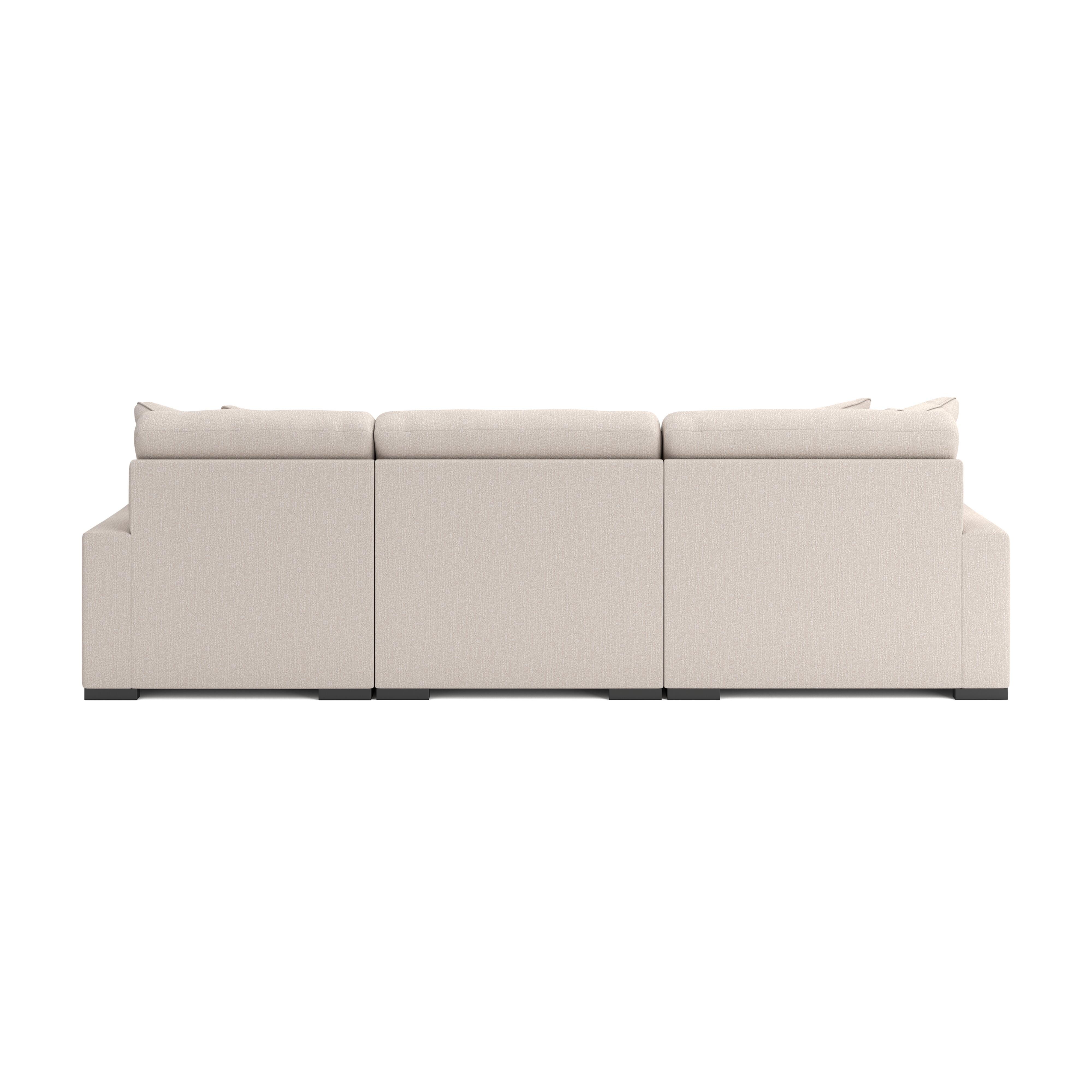 Calden 3-Piece Sectional with Chaise, Oyster, large