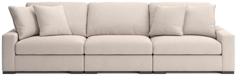 Ashley Luxe Calden Boucle 3-Piece Modular Sectional Sofa