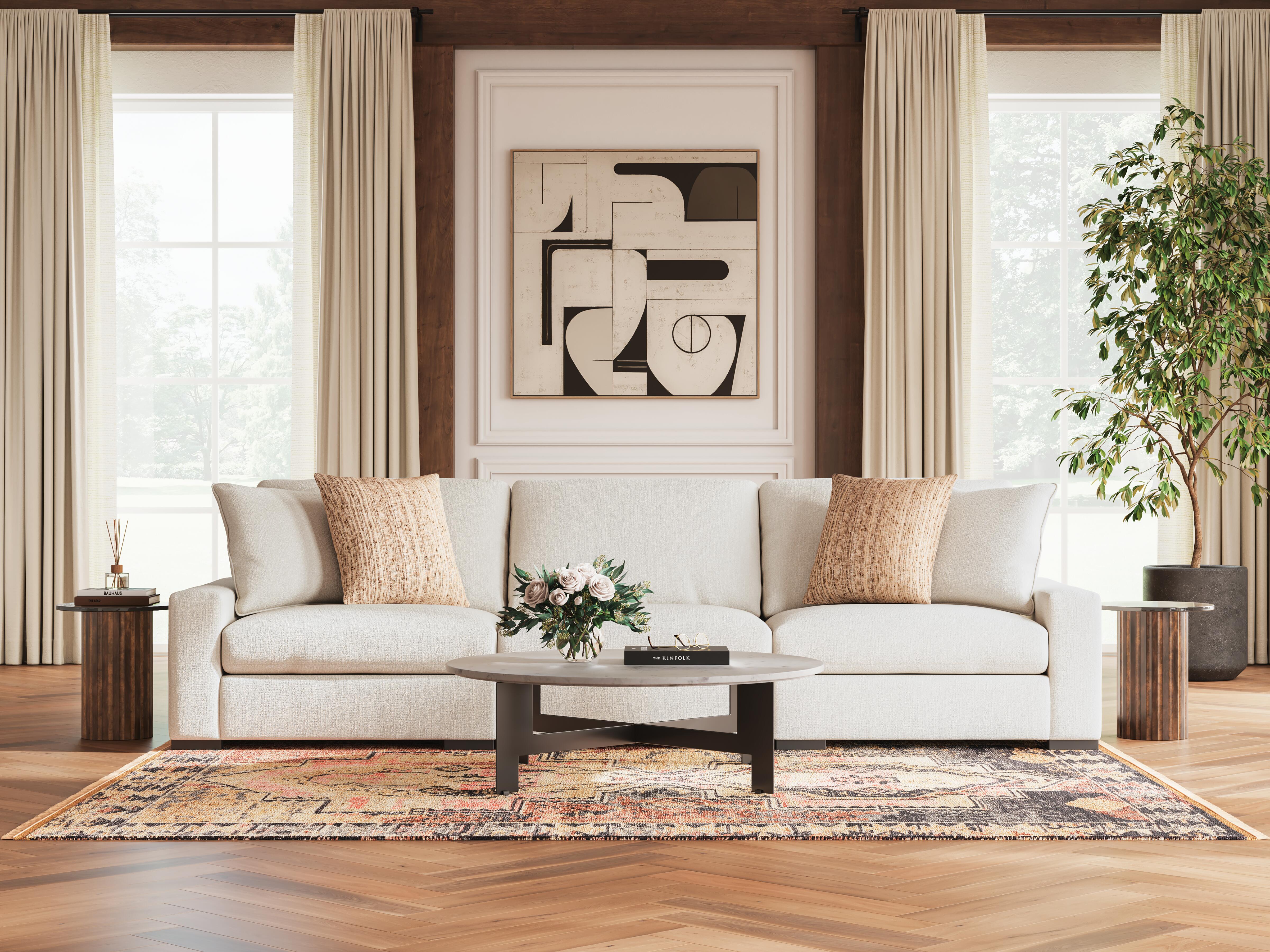 Calden 3-Piece Sectional Sofa, Oyster, rollover