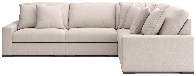 Ashley Luxe Calden Boucle 4-Piece Modular Sectional