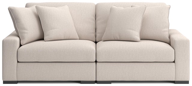 Ashley Luxe Calden Boucle 2-Piece Modular Sectional Sofa