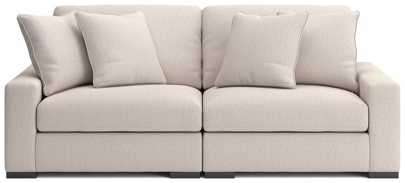 Ashley Luxe Calden Boucle 2-Piece Modular Sectional Sofa