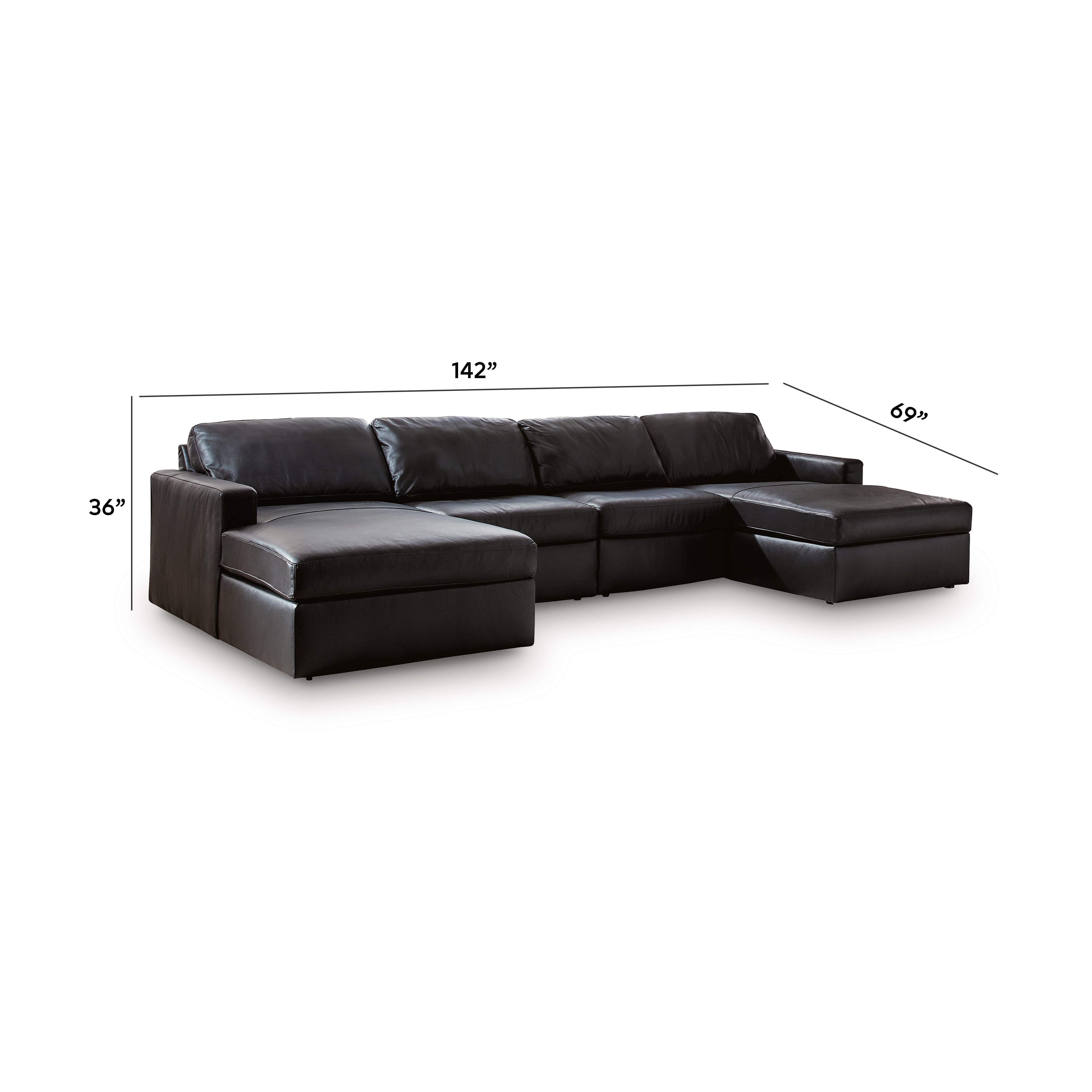 Modmax II 4-Piece Double Chaise Sectional, , large