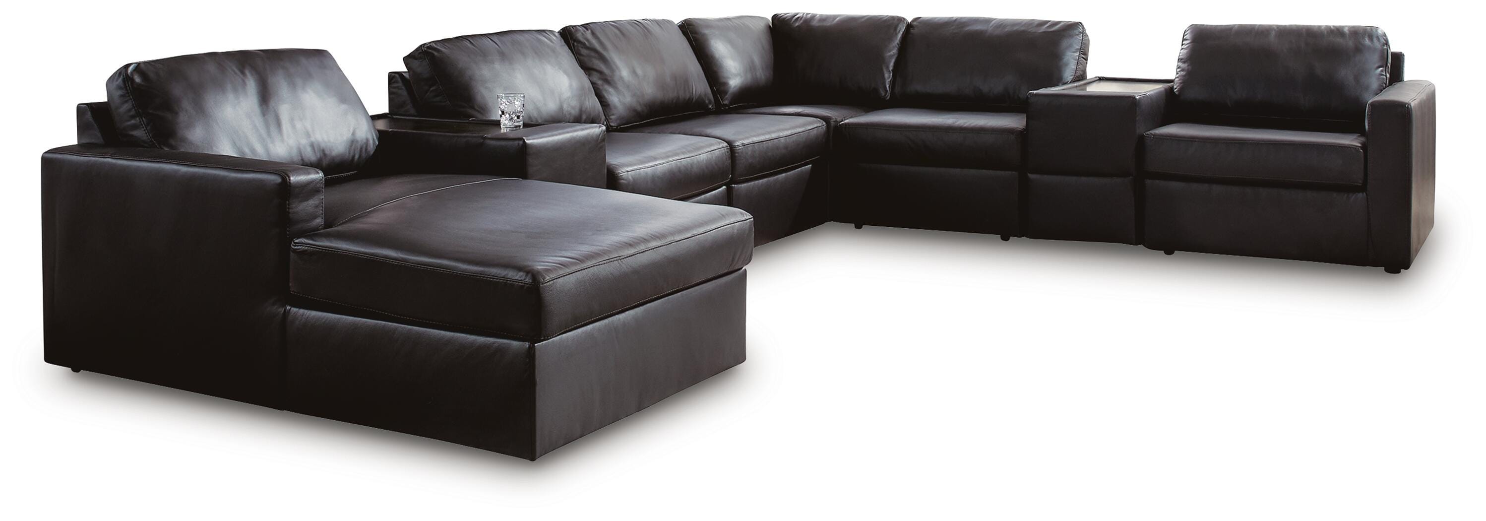 ModMax II 8-Piece Sectional with Chaise and Storage Consoles - image 2