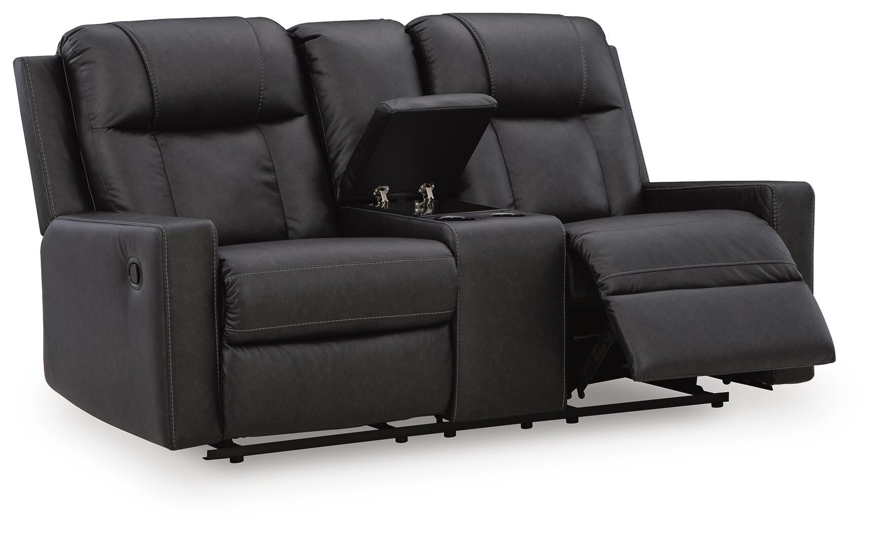 Mackmenville Reclining Loveseat with Console - image 3