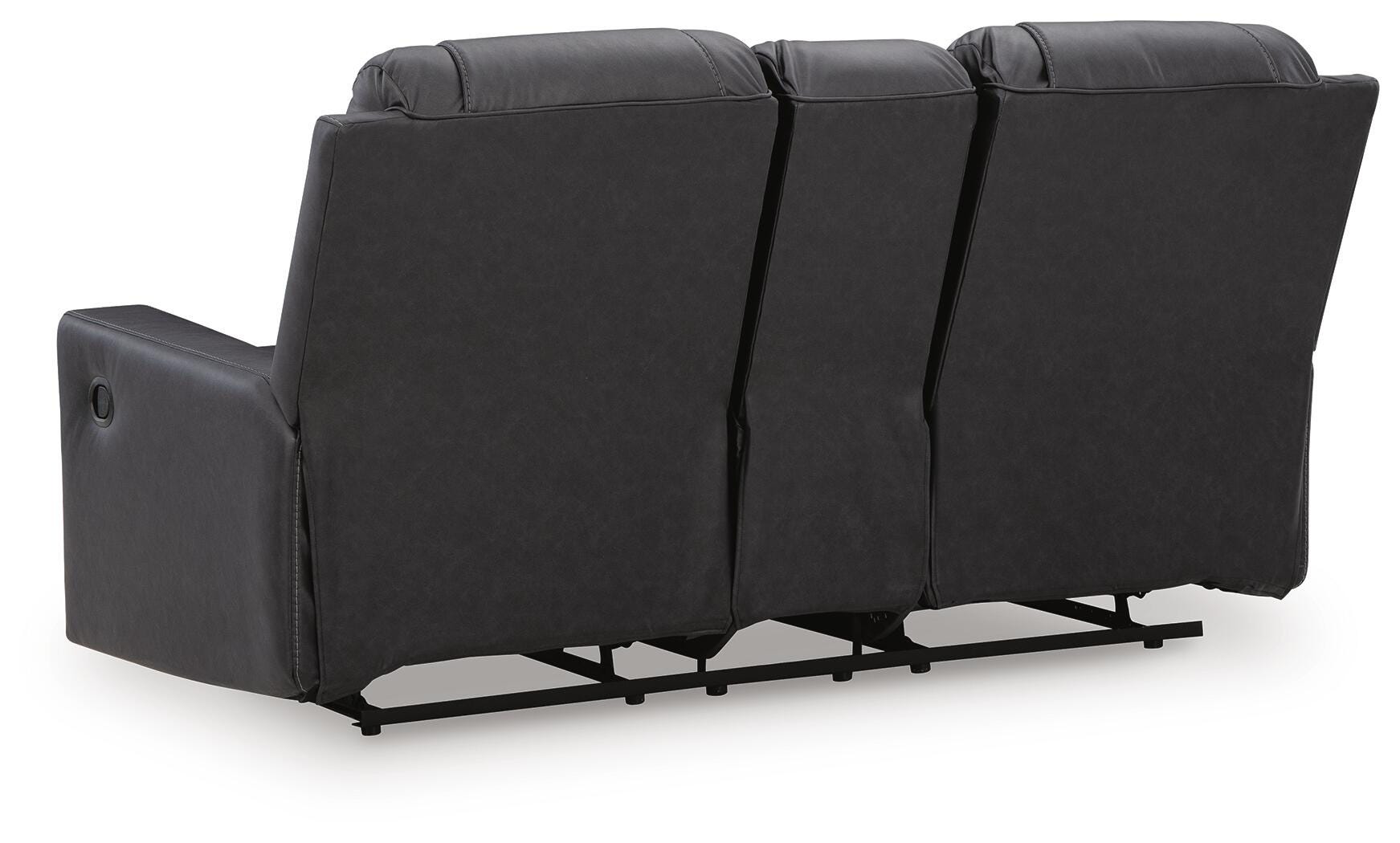 Mackmenville Reclining Loveseat with Console - image 5