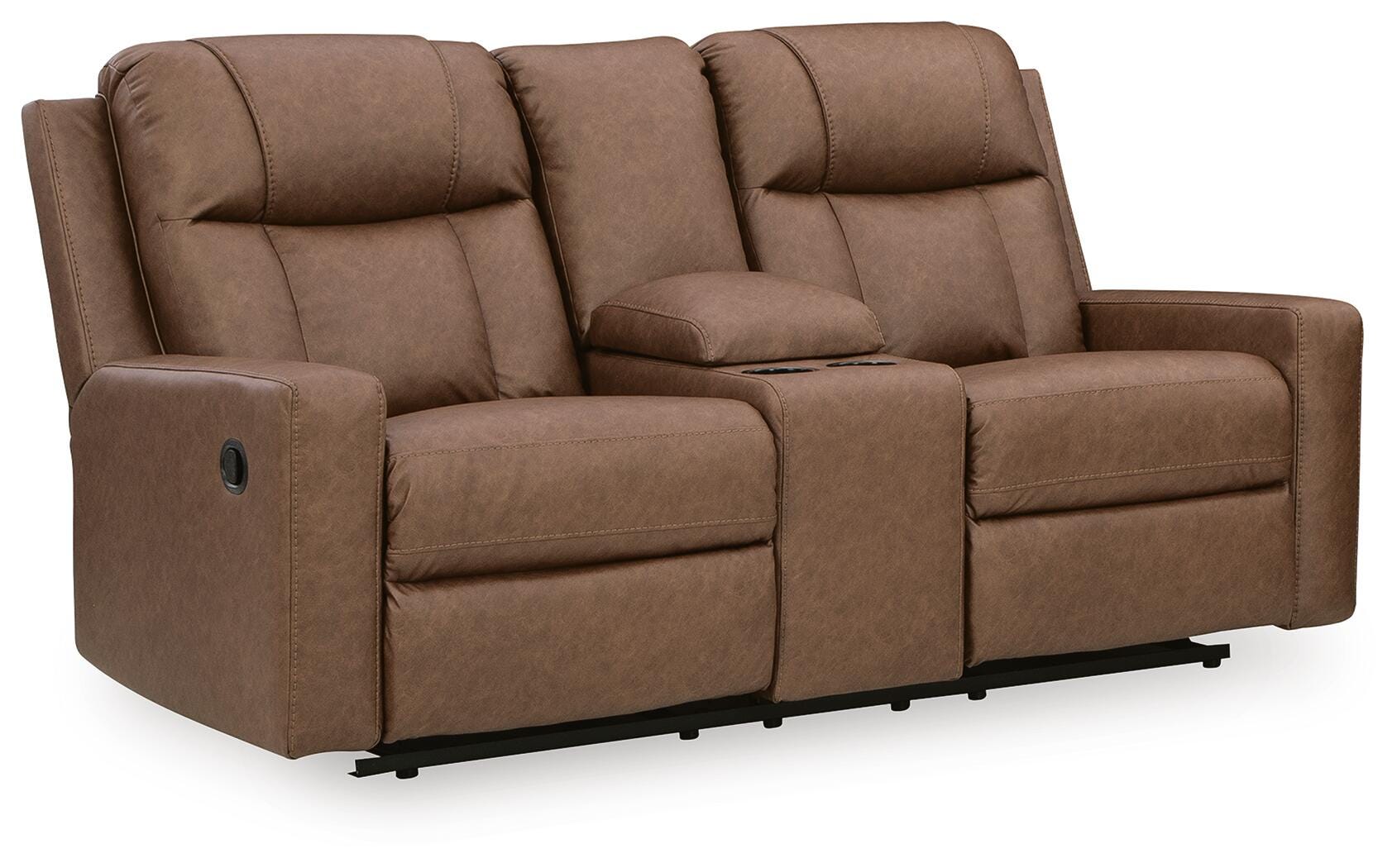 Mackmenville Reclining Loveseat with Console - image 2