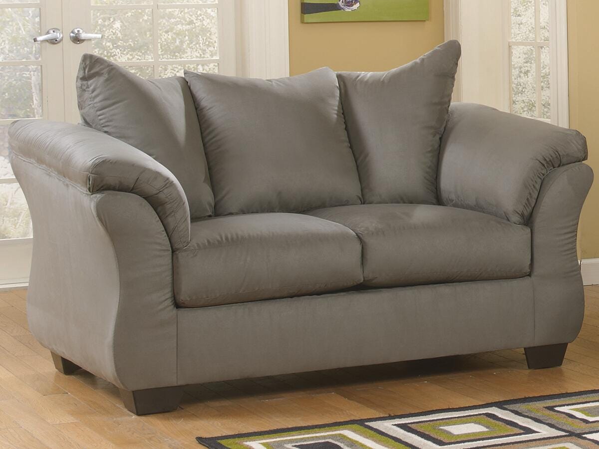 Darcy Loveseat, Cobblestone, rollover