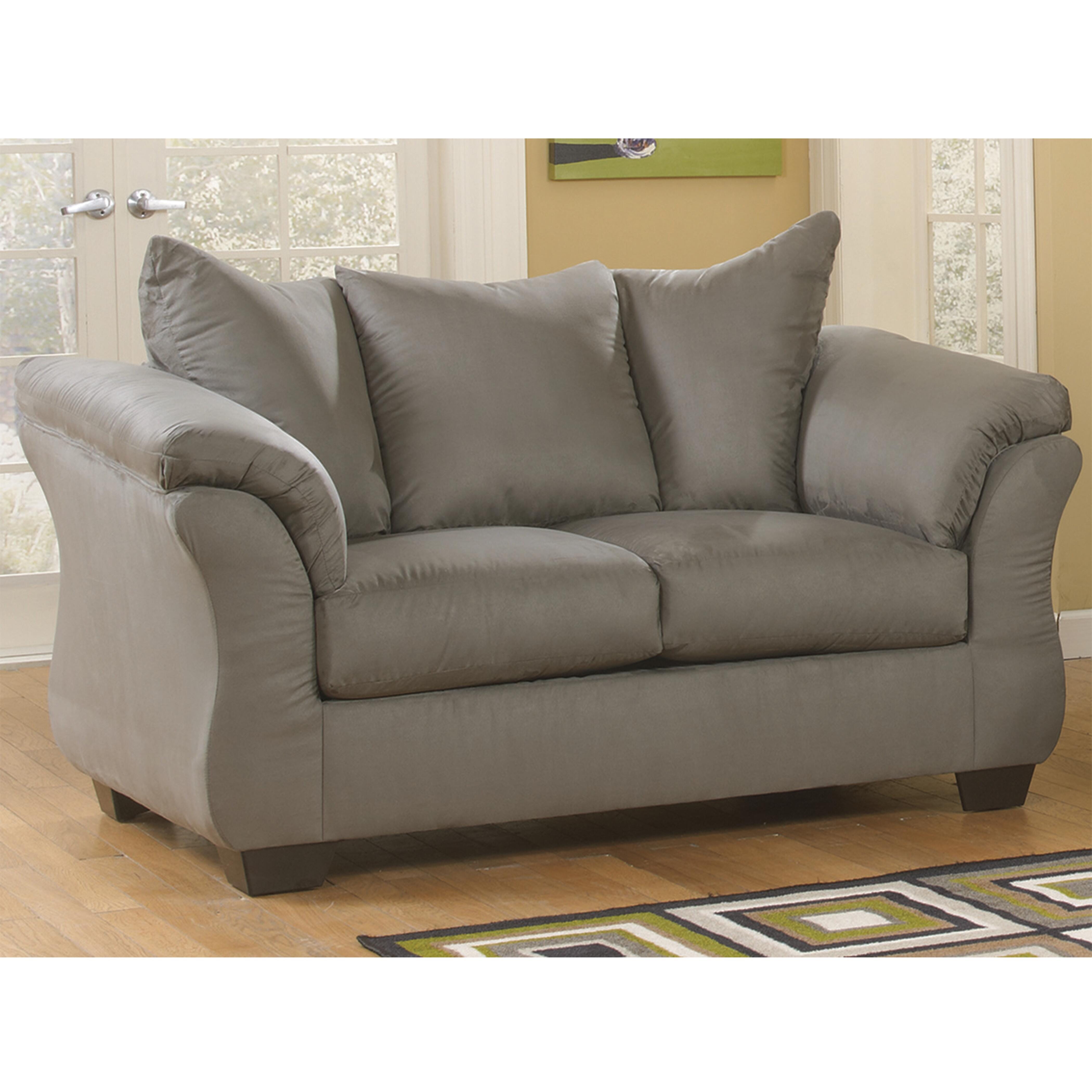 Darcy Loveseat, Cobblestone, large
