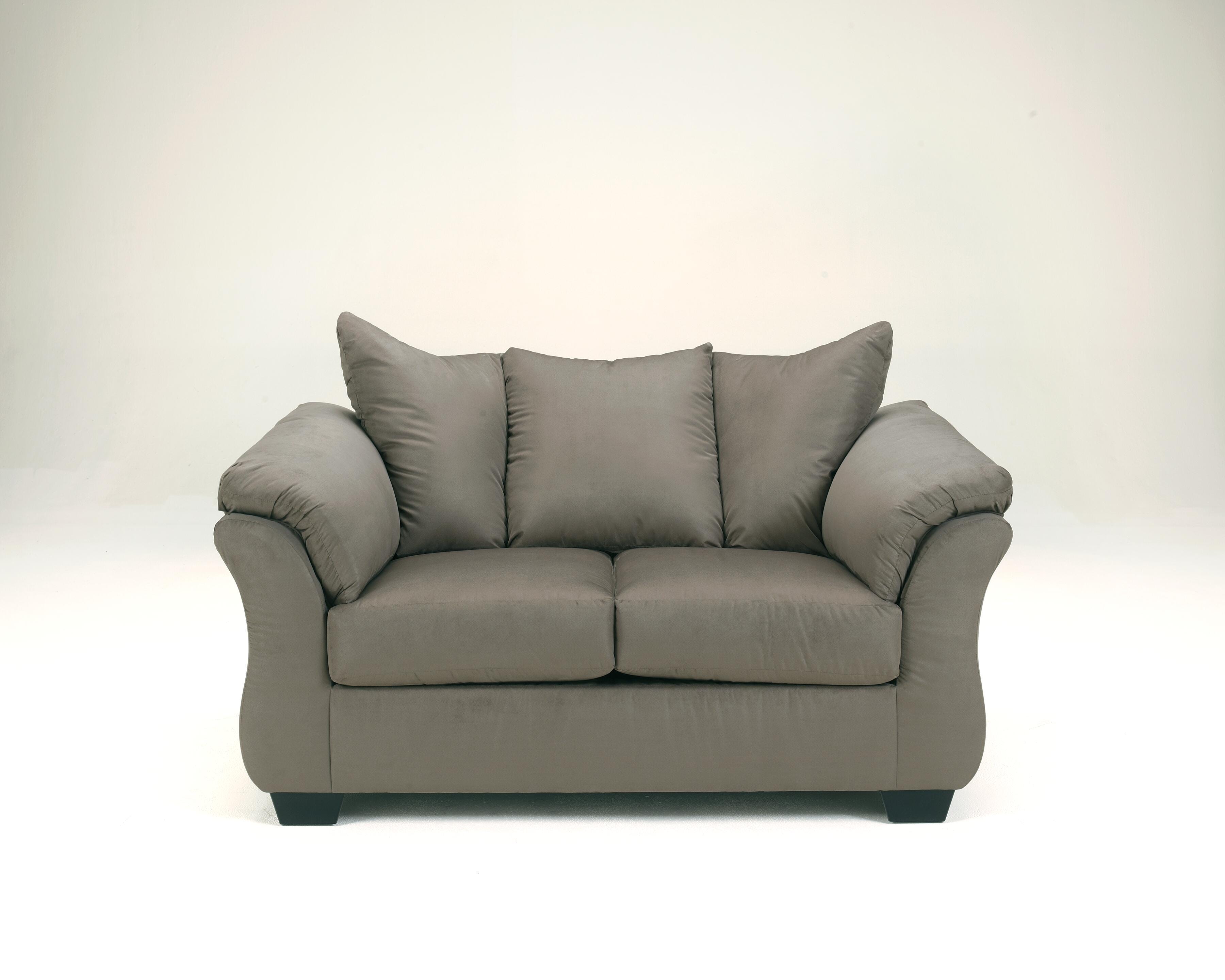 Darcy Sofa, Loveseat and Recliner, Cobblestone, large