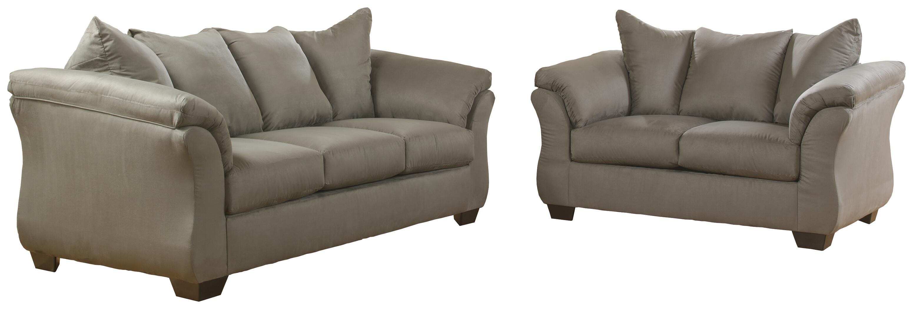 Darcy Sofa and Loveseat, Cobblestone, large