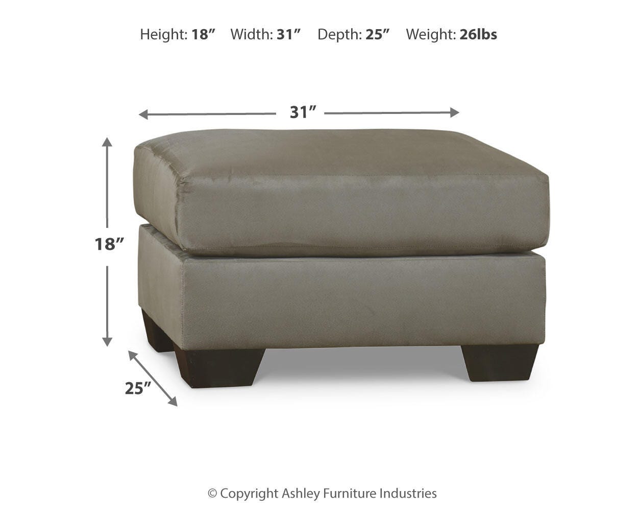 Darcy Ottoman - image 4